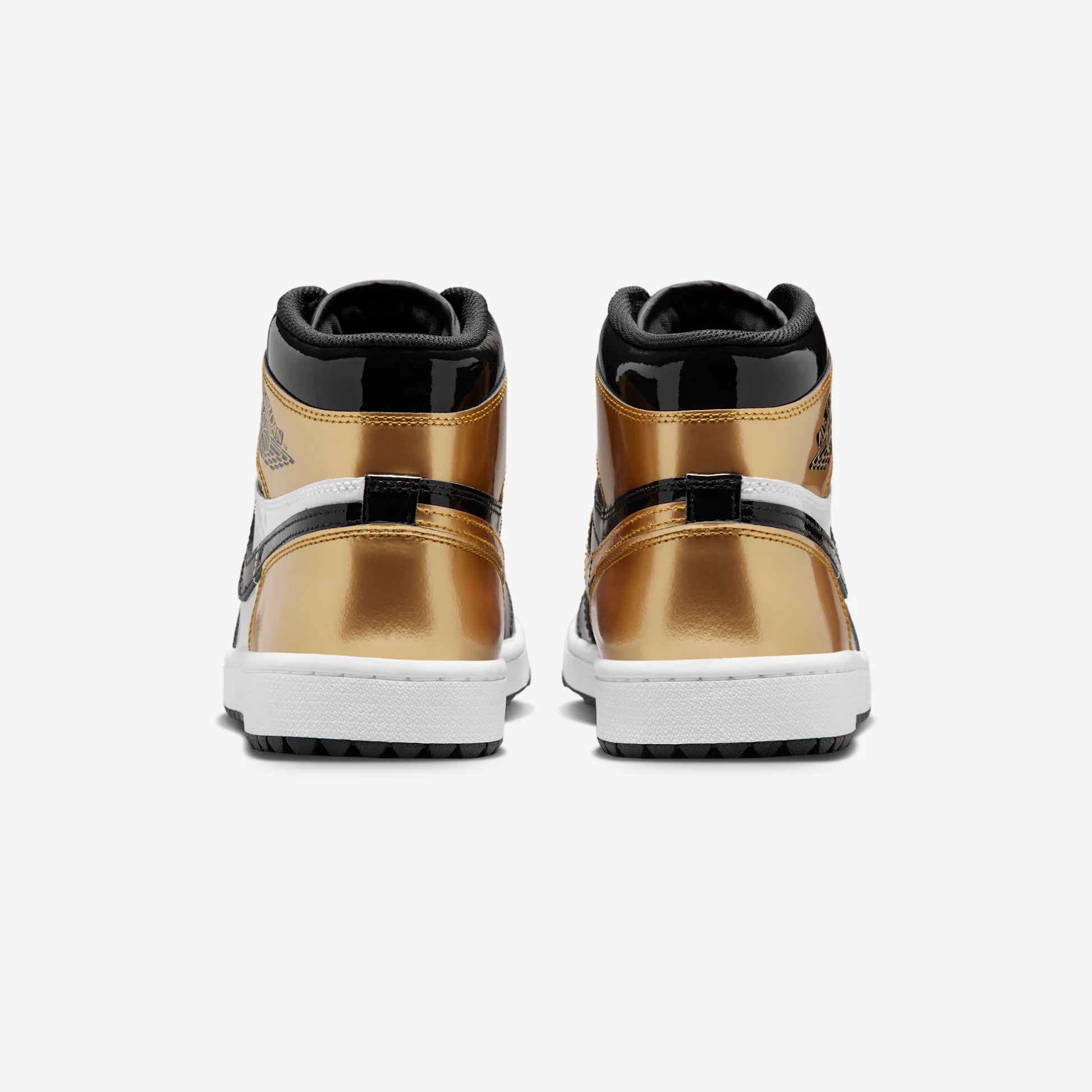 Jordan 1 Retro High Golf Patent Gold Toe