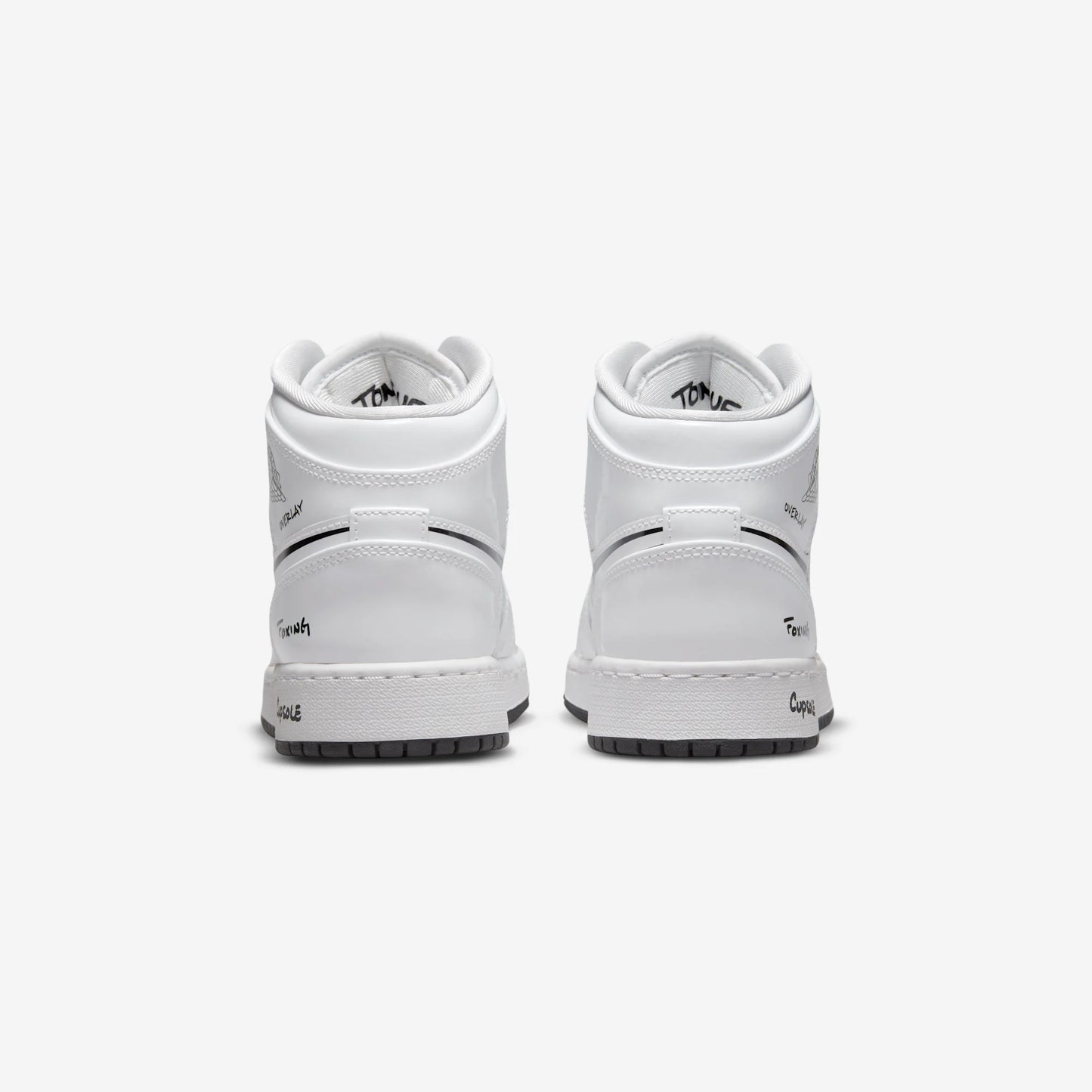 Jordan 1 Mid Schematic (GS)