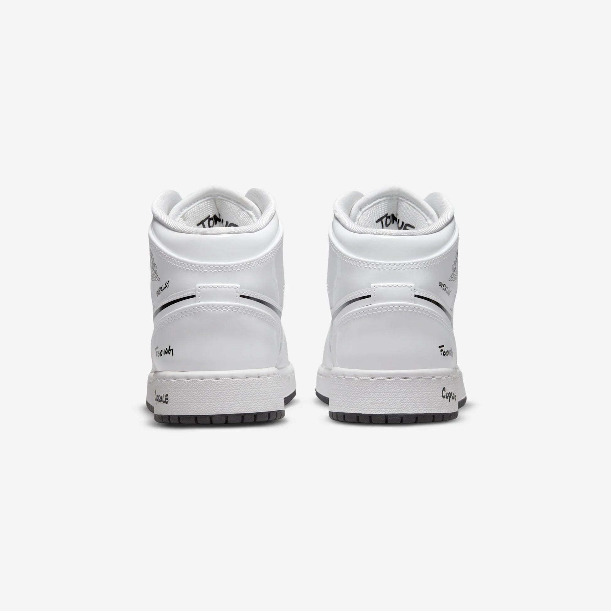 Jordan 1 Mid Schematic (GS)