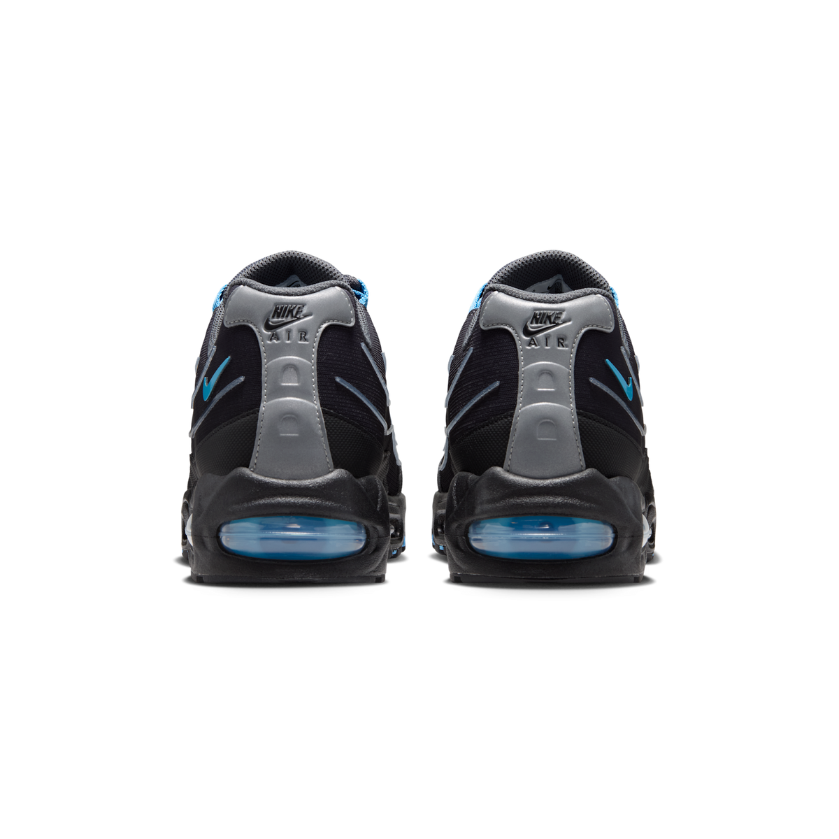 Nike Air Max 95 Big Bubble Tech Black University Blue