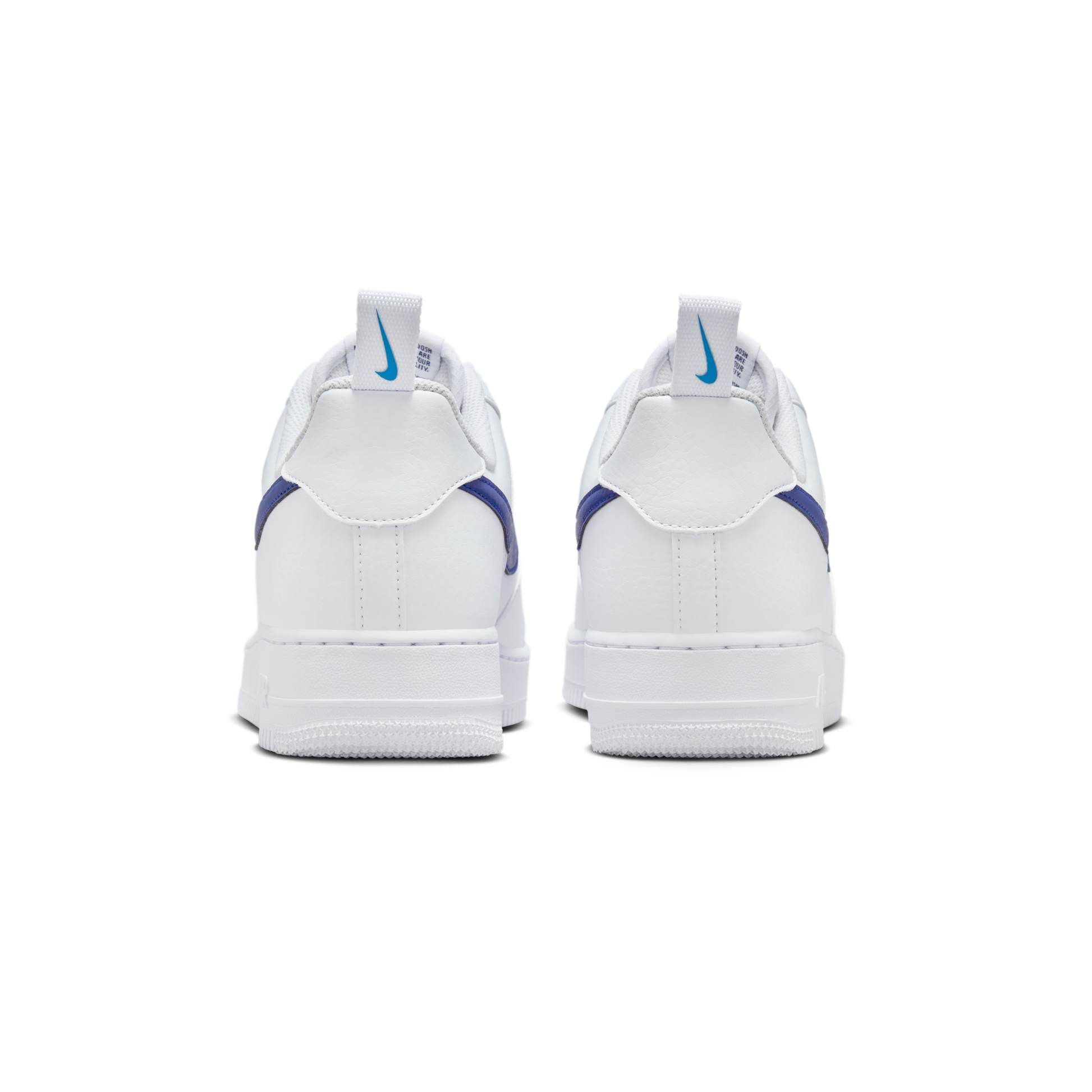 Nike Air Force 1 Low White Light Photo Blue Deep Royal Blue