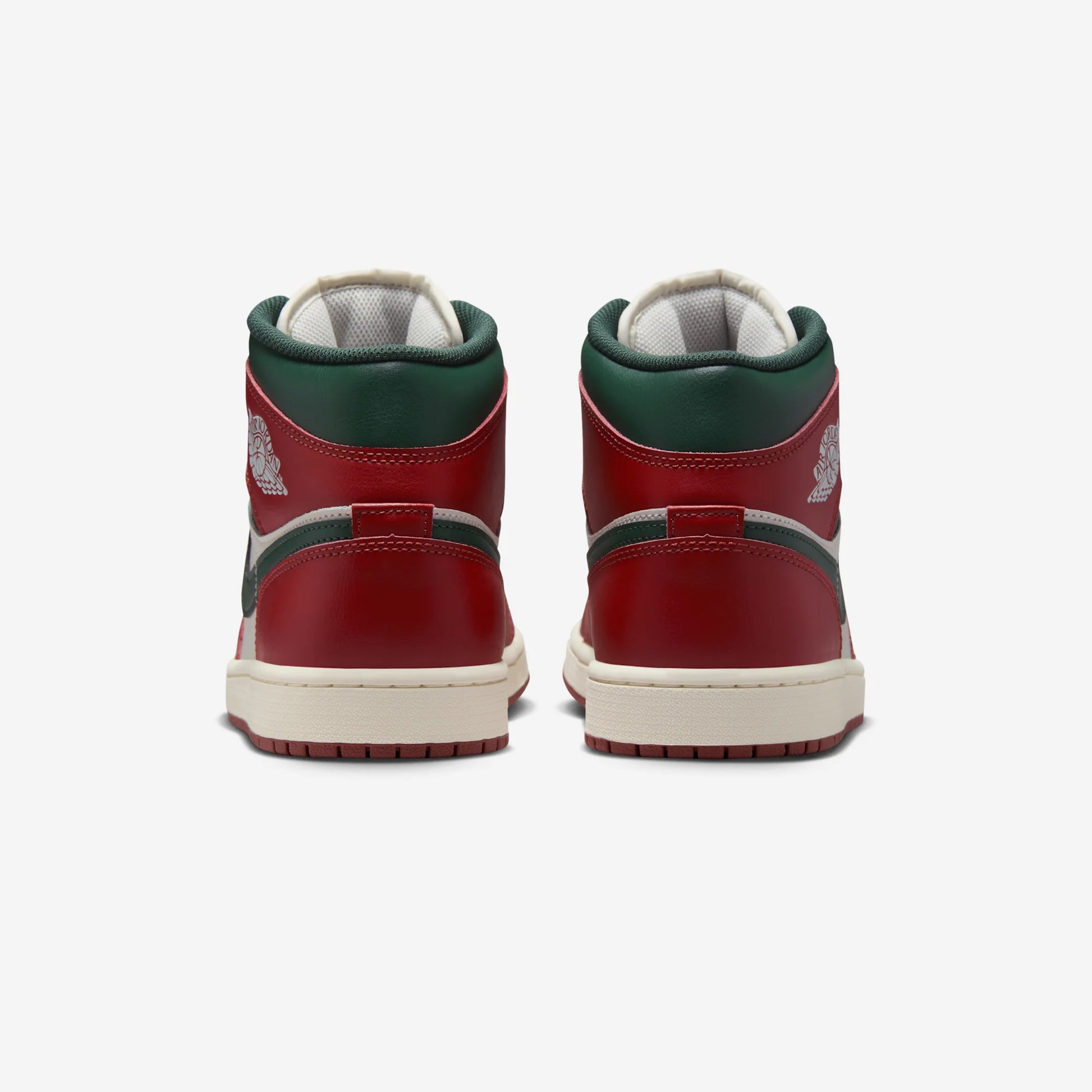 Jordan 1 Mid Redstone Midnight Green