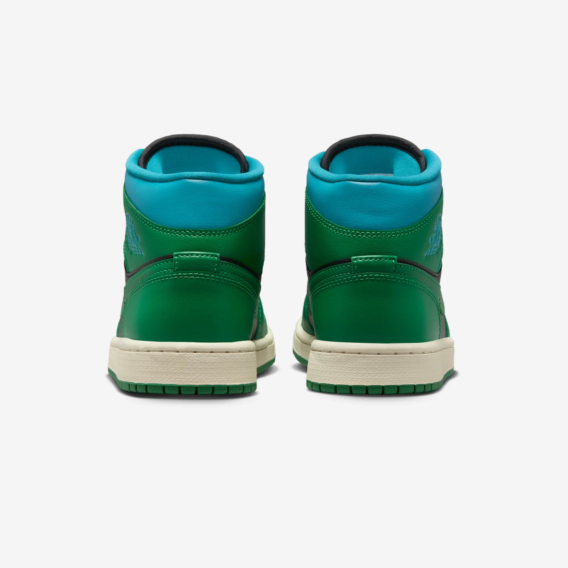 Jordan 1 Mid Lucky Green Aquatone (Women's)