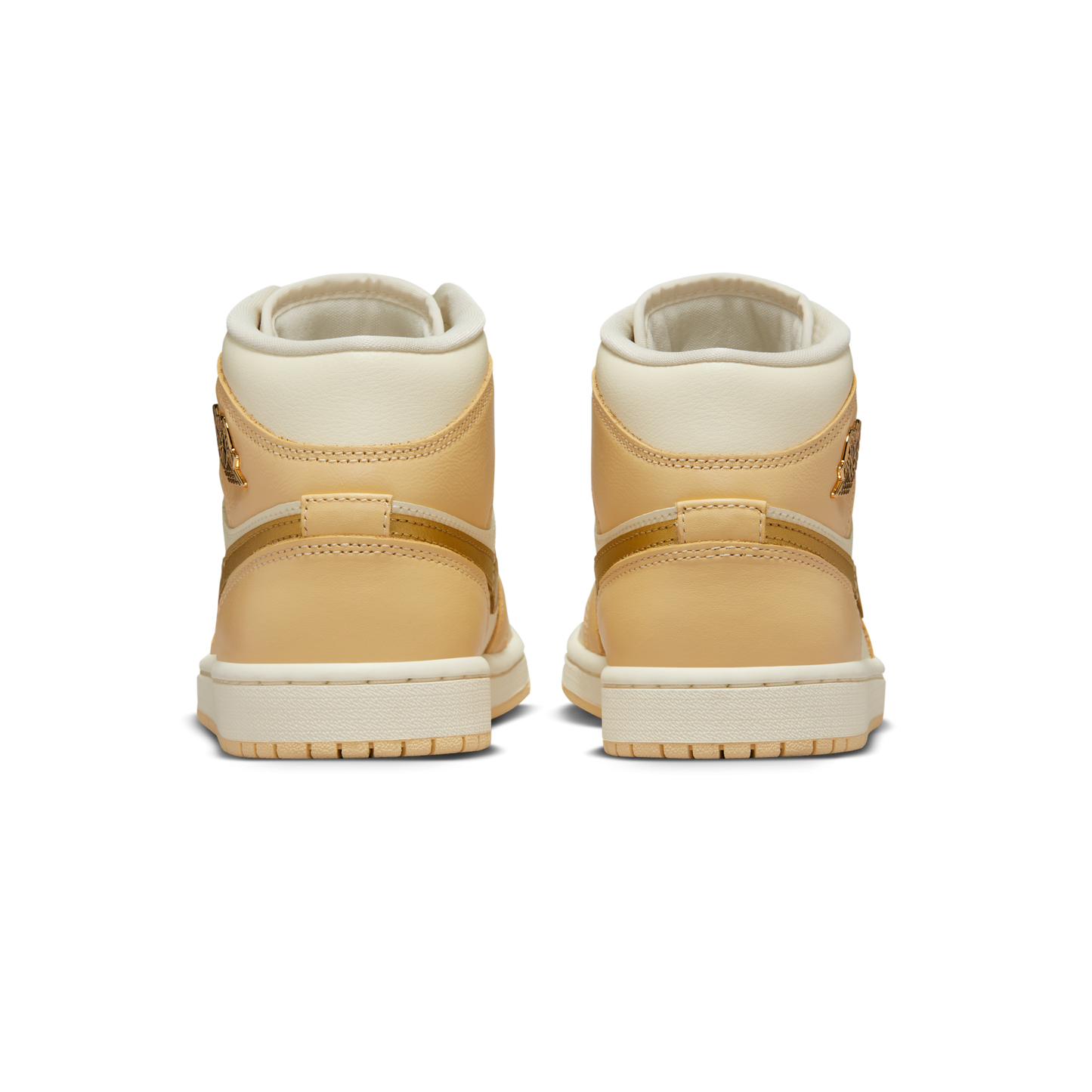 Jordan 1 Mid SE Pale Vanilla Metallic Gold (Women's)