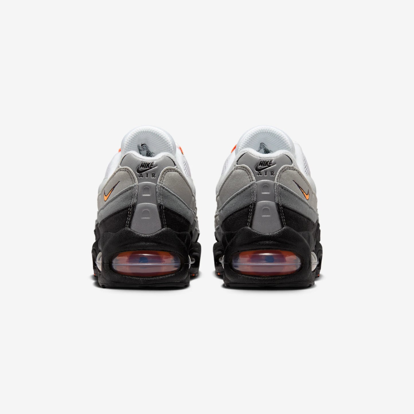 Nike Air Max 95 Big Bubble Black Cool Grey White Bright Mandarin