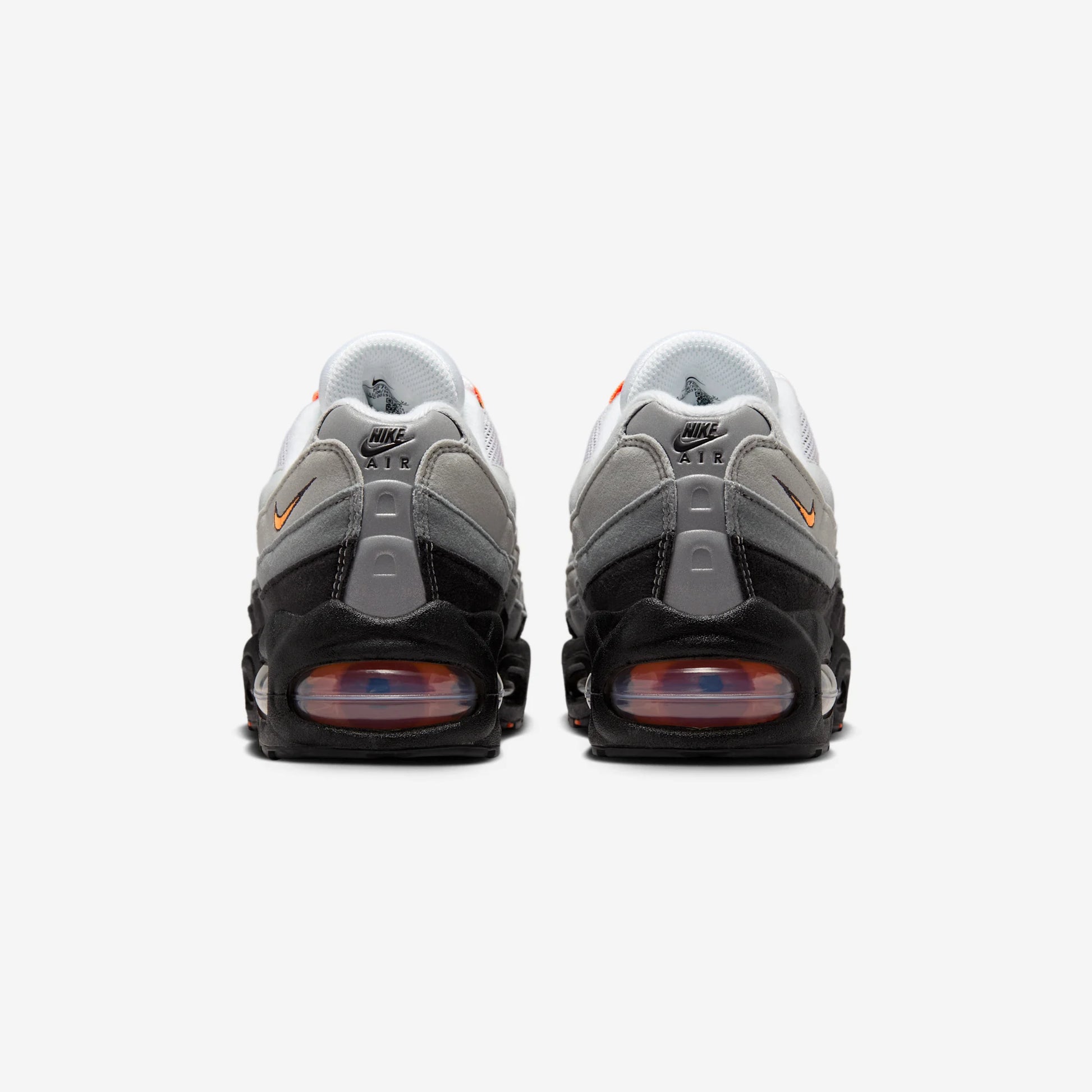 Nike Air Max 95 Big Bubble Black Cool Grey White Bright Mandarin