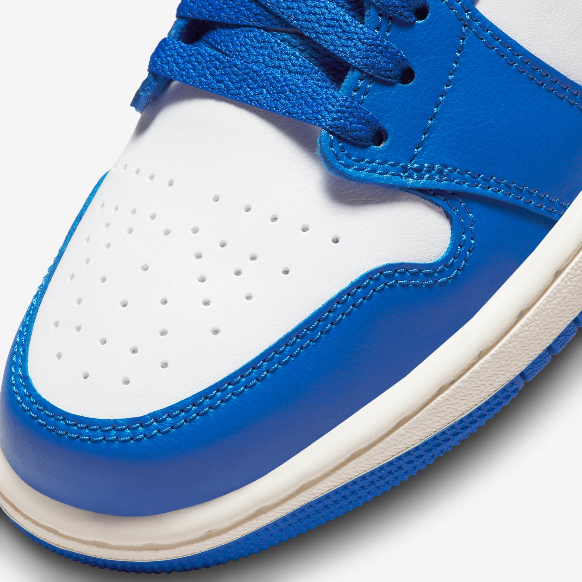 Jordan 1 Low Sport Blue Gym Red (Women's)