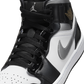 Jordan 1 Mid SE Patent Black White Metallic Silver Metallic Gold
