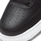 Nike Air Force 1 Low '07 Black White Pebbled Leather