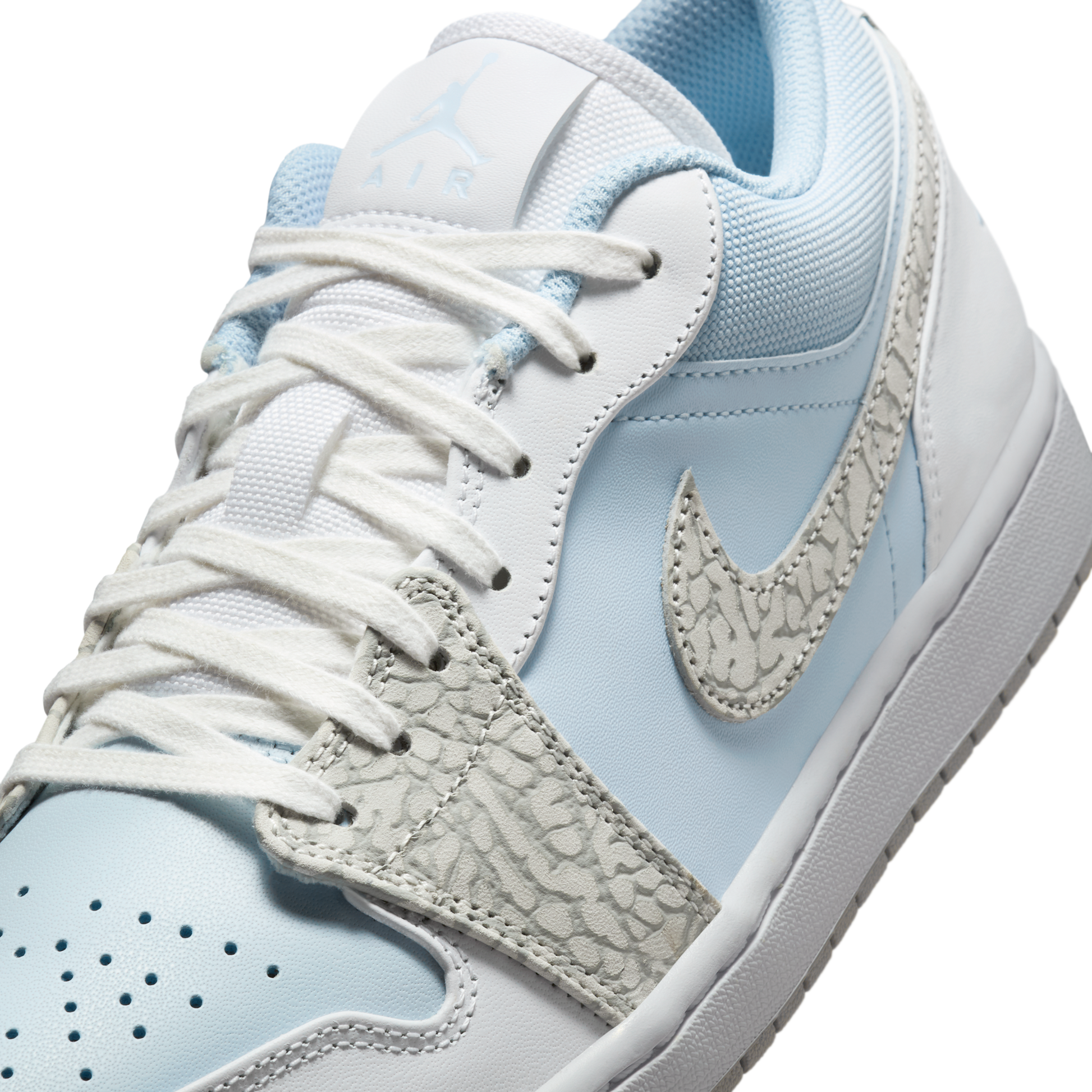 Jordan 1 Low SE Blue Tint Elephant Print