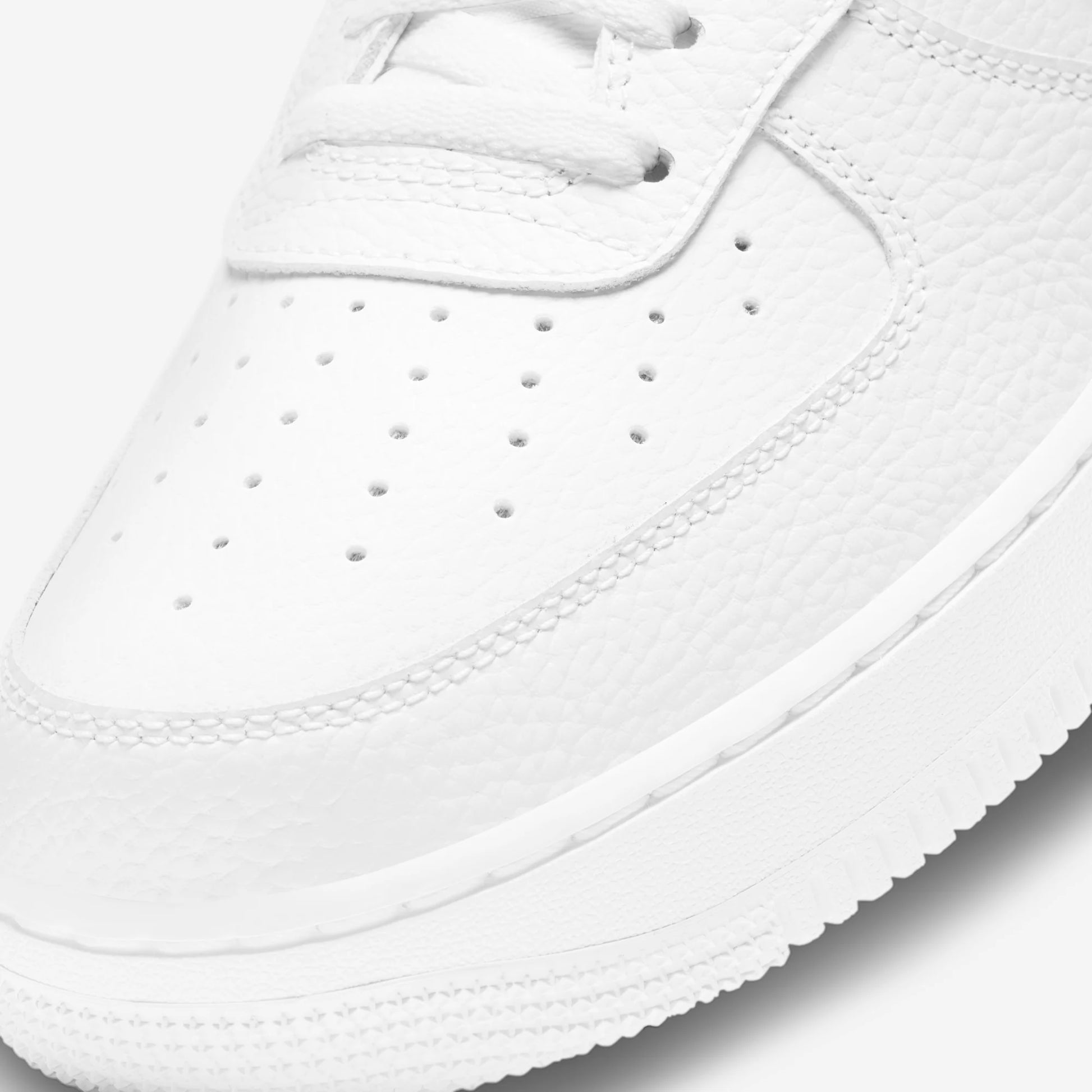 Nike Air Force 1 Low '07 White Black Pebbled Leather