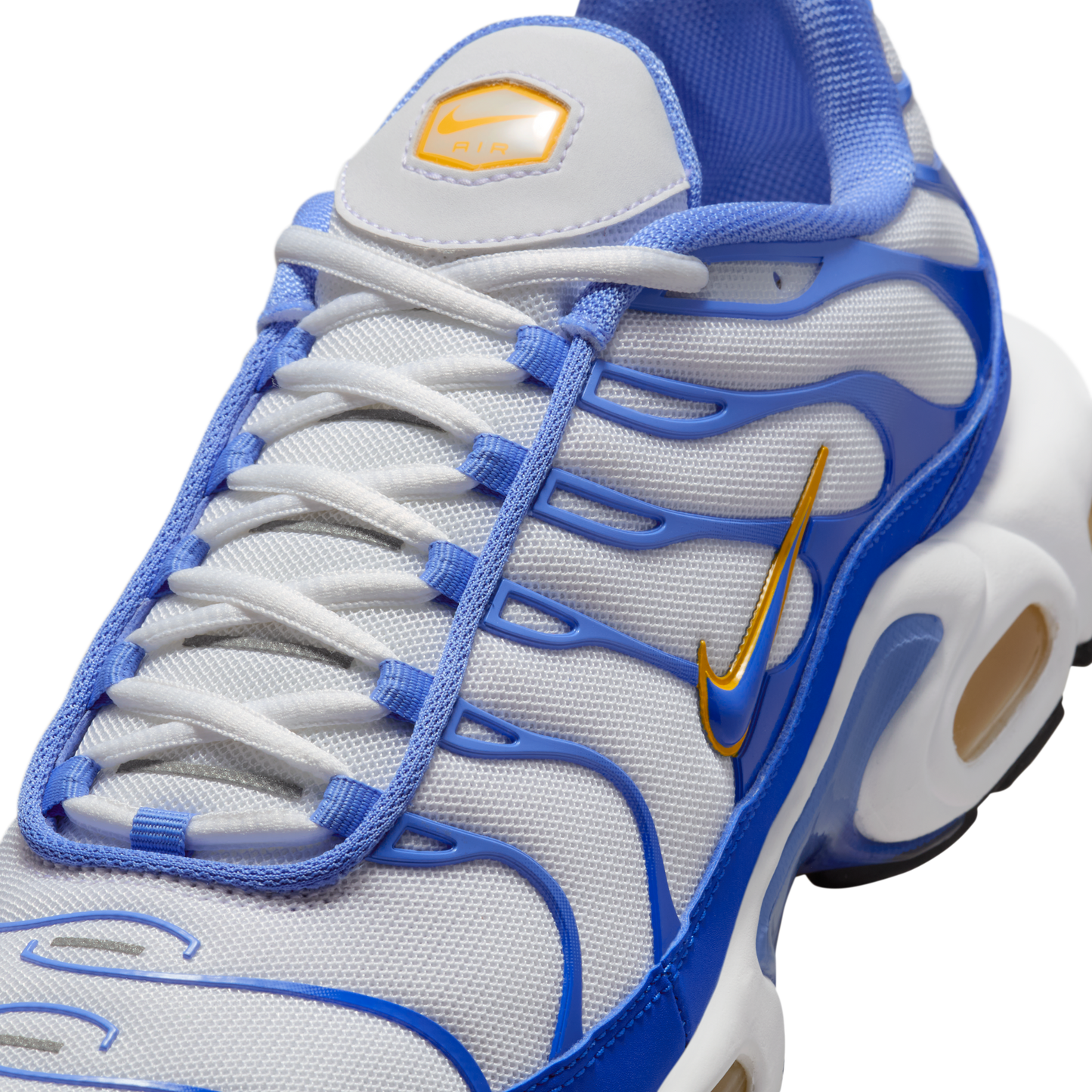Nike Air Max Plus White Lyon Blue Varsity Maize