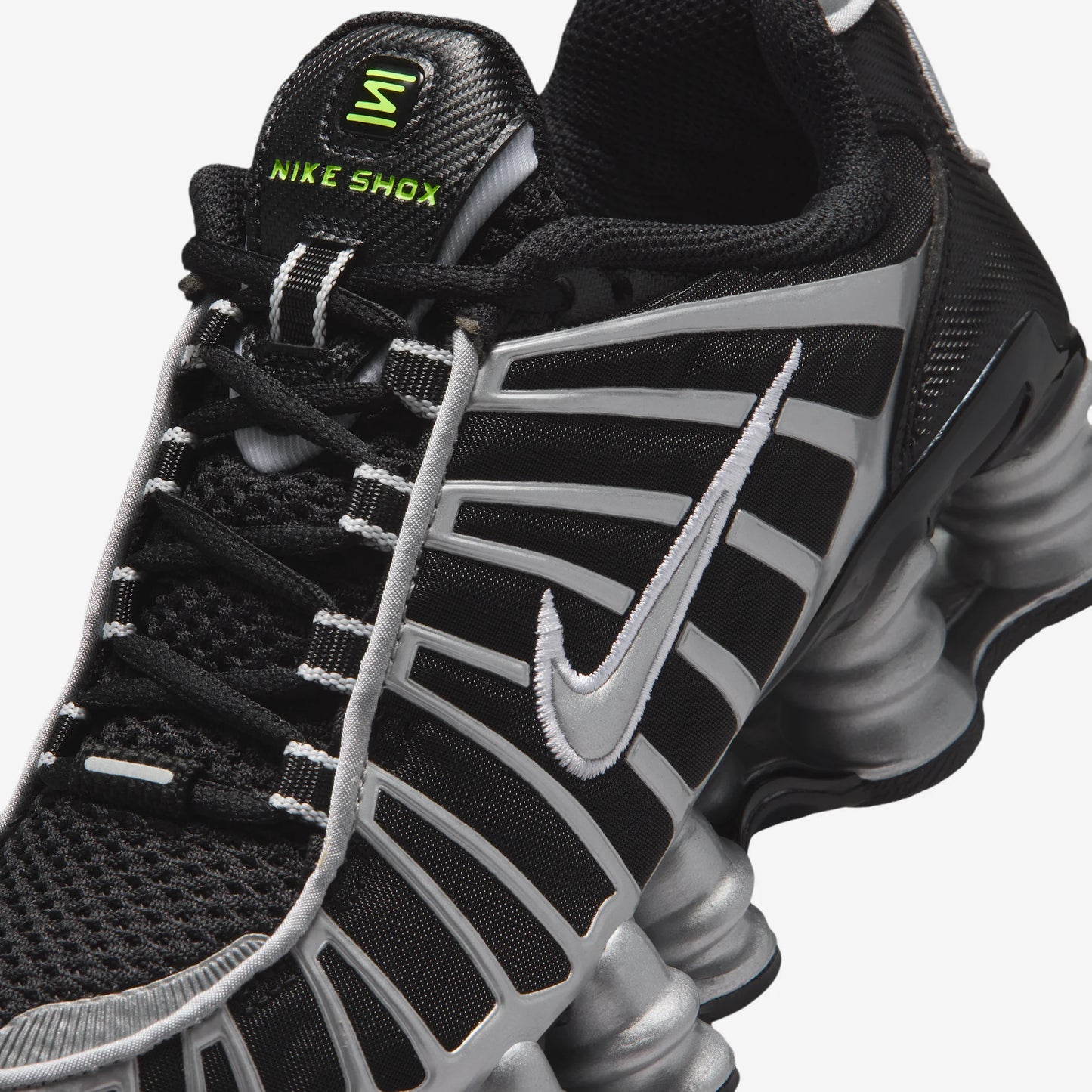 Nike Shox TL Black Volt Metallic Silver (GS)