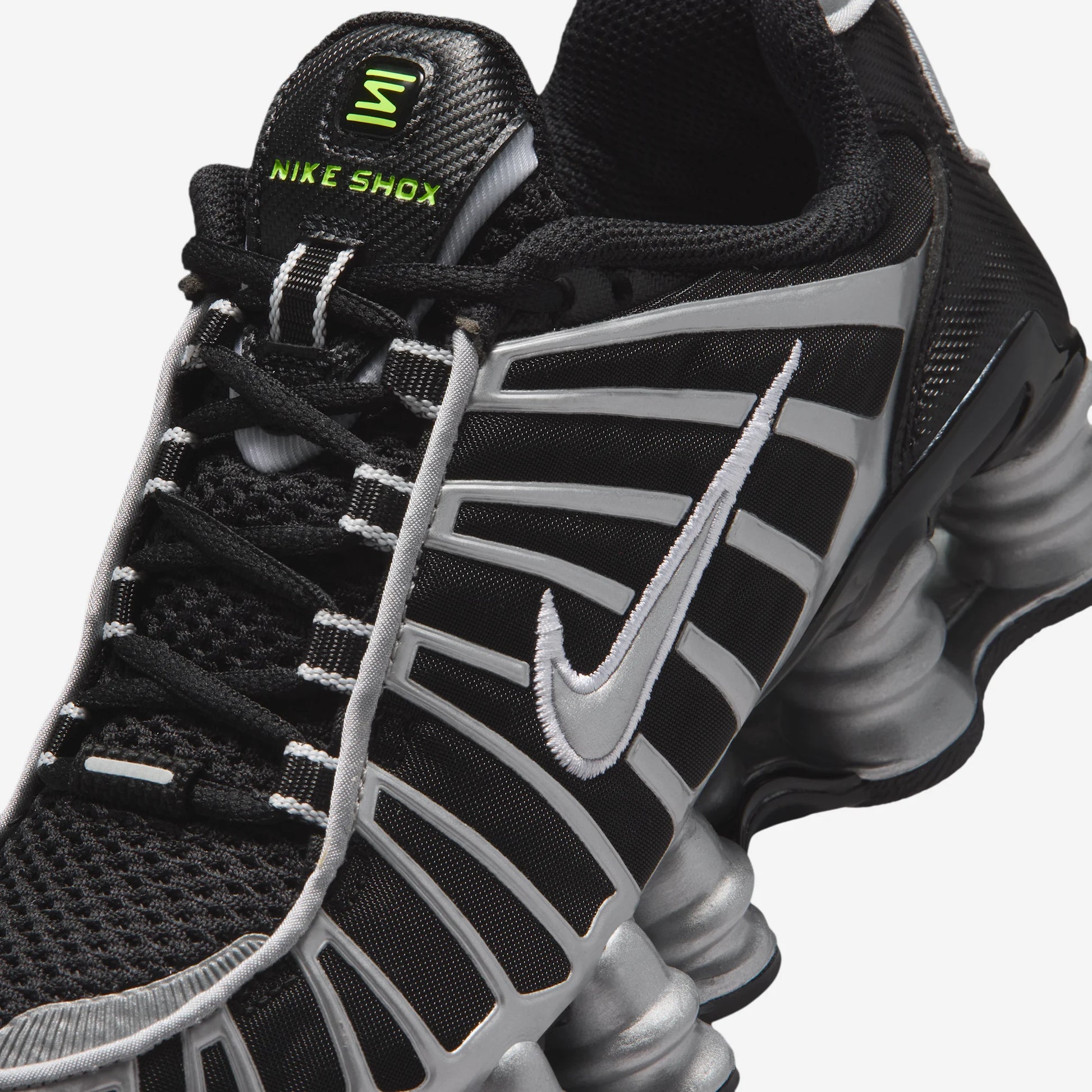 Nike Shox TL Black Volt Metallic Silver (GS)