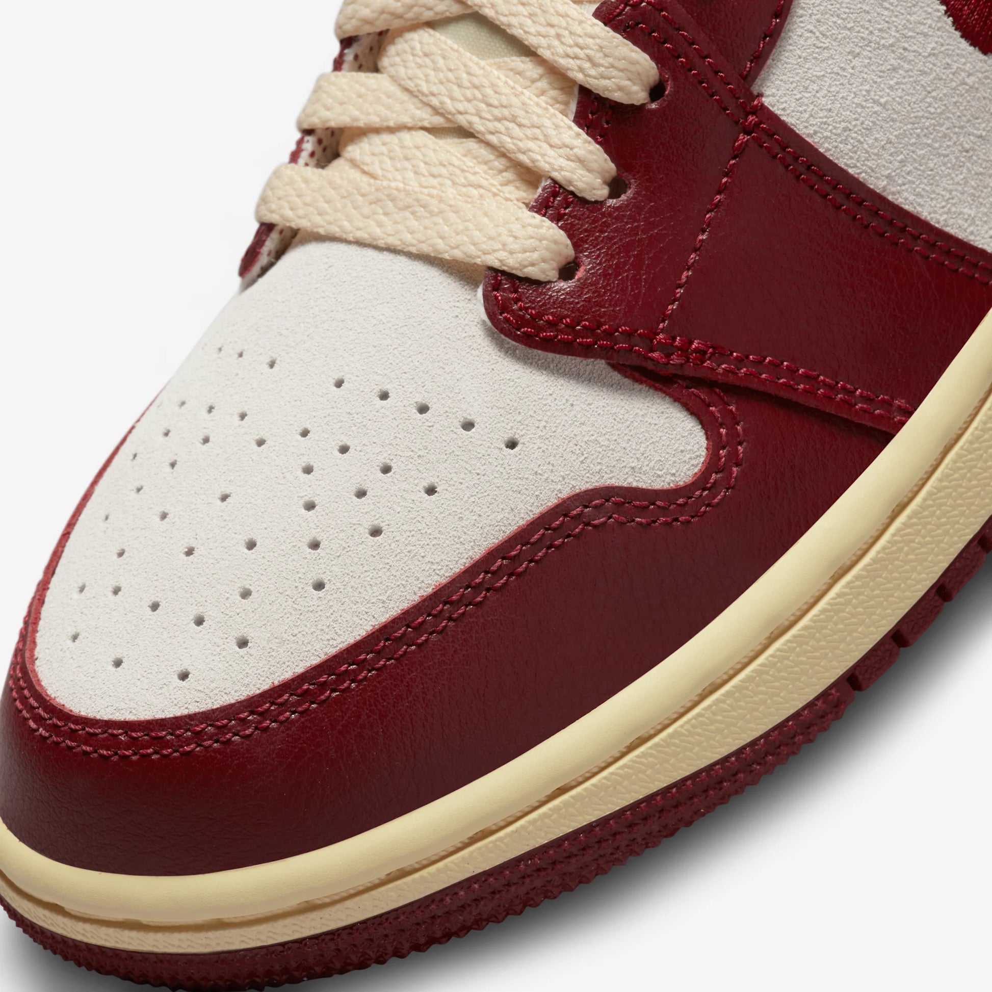 Jordan 1 Mid SE Tiki Leaf Team Red (Women's)