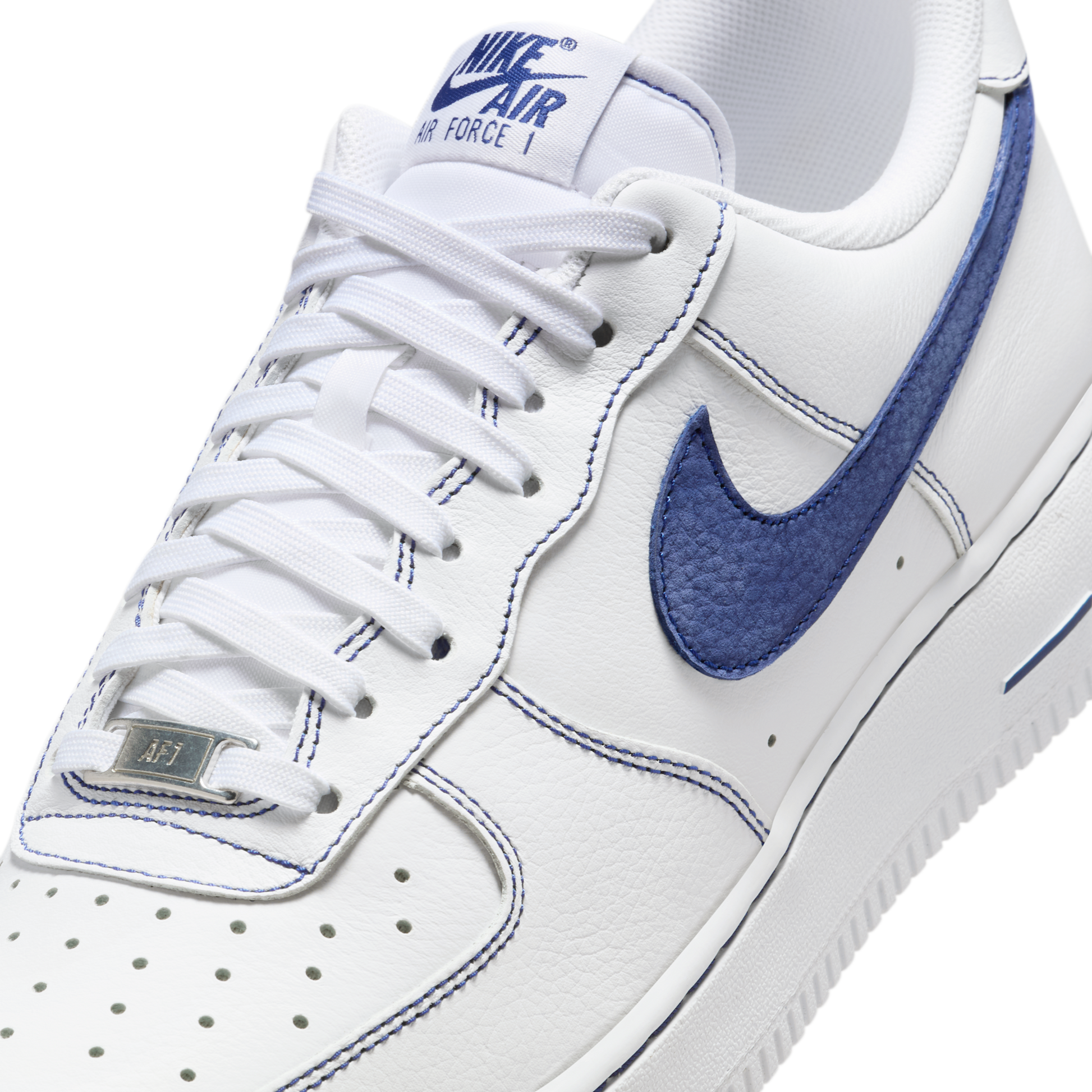 Nike Air Force 1 Low '07 LV8 White Deep Royal Blue