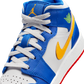 Jordan 1 Mid Racer Blue Red Gold (GS)