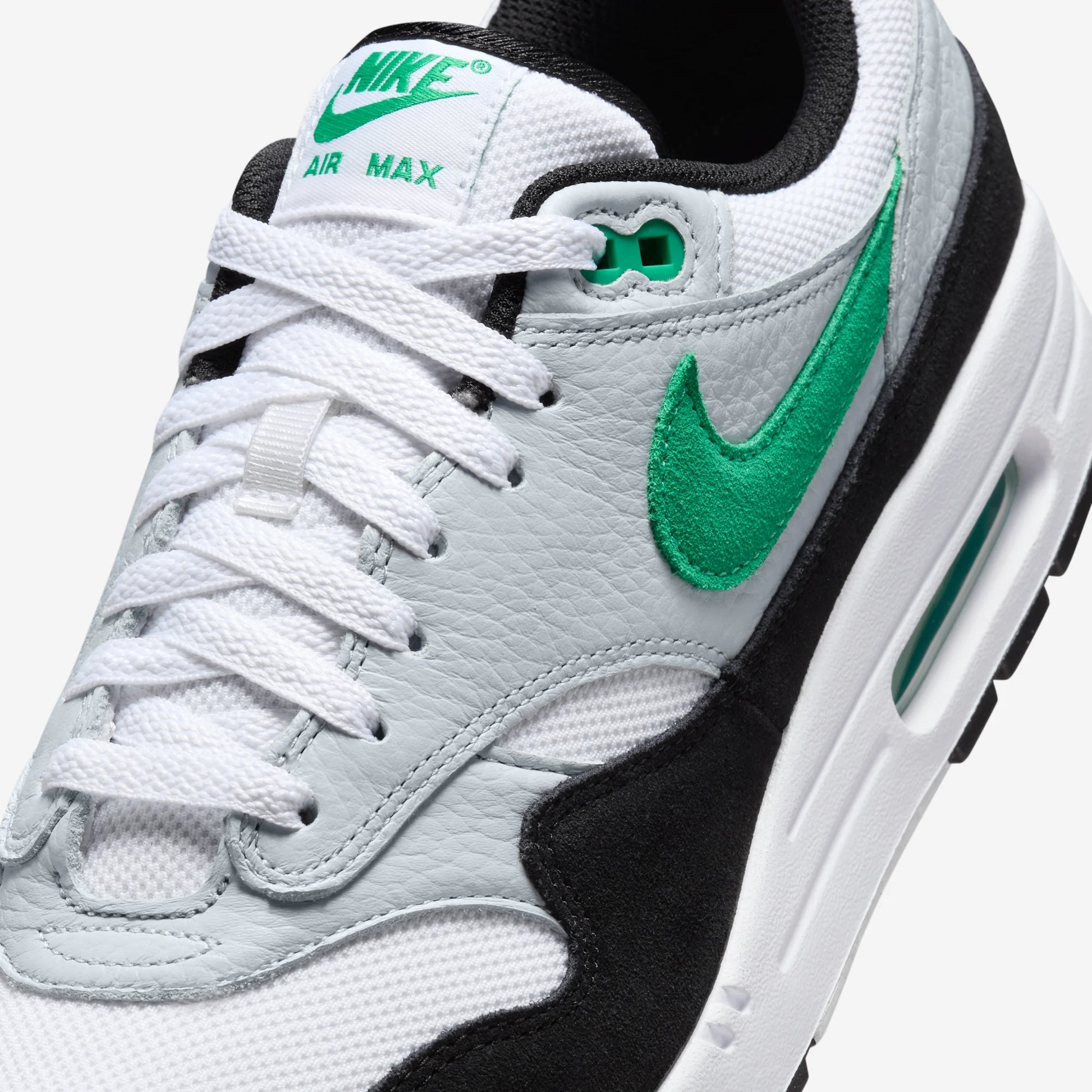 Nike Air Max 1 White Black Stadium Green