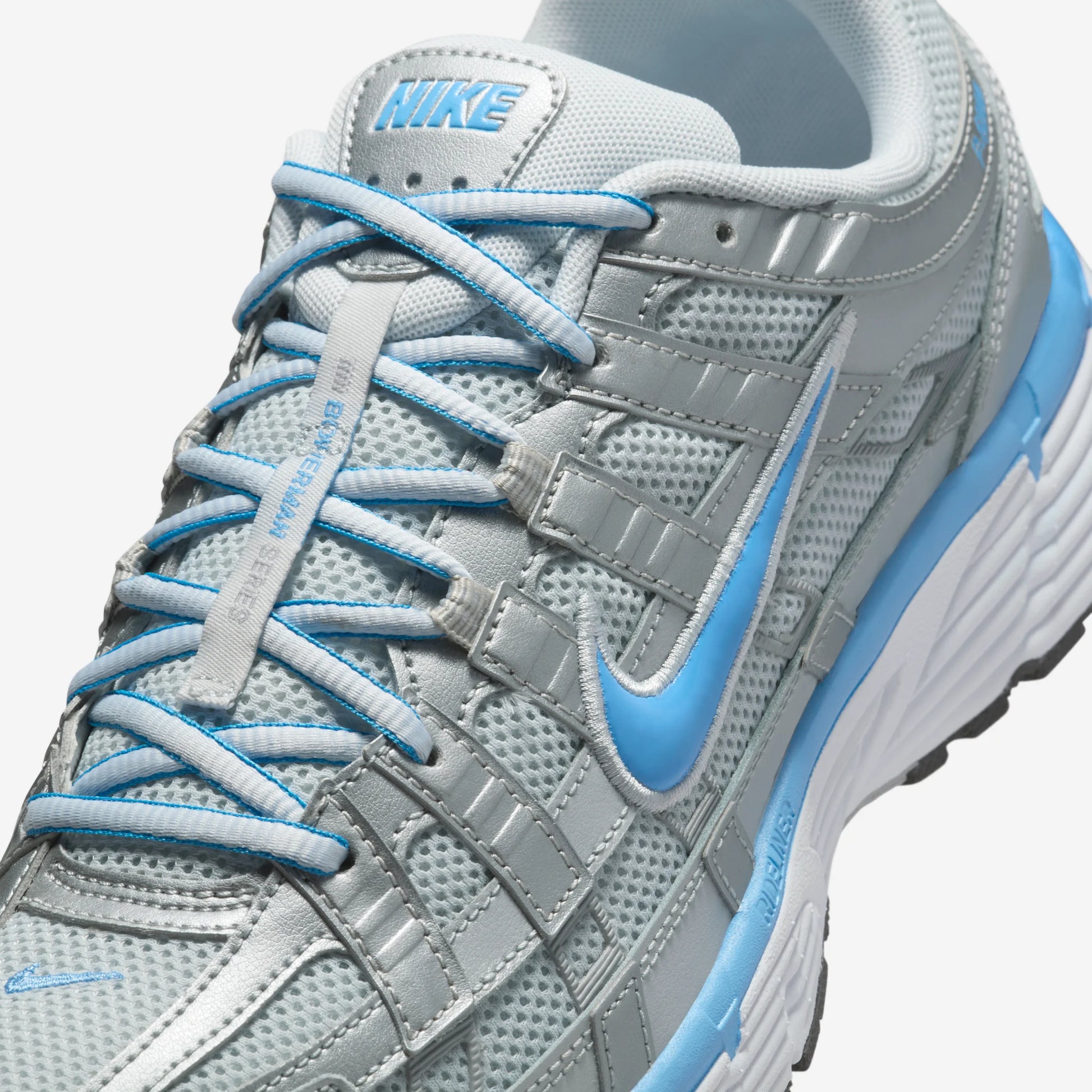Nike P-6000 Metallic Platinum Pure Platinum Metallic Silver University Blue