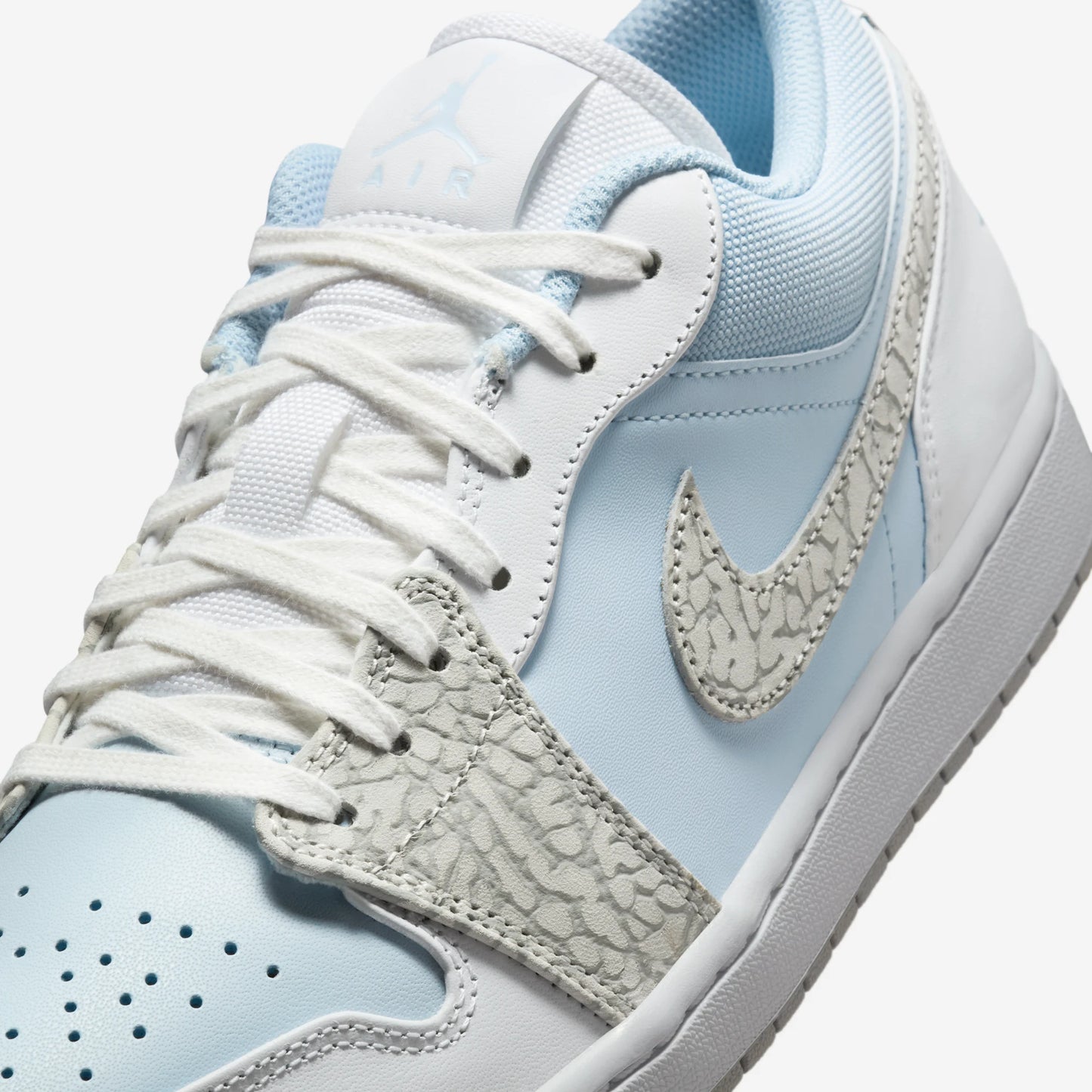 Jordan 1 Low SE Blue Tint Elephant Print