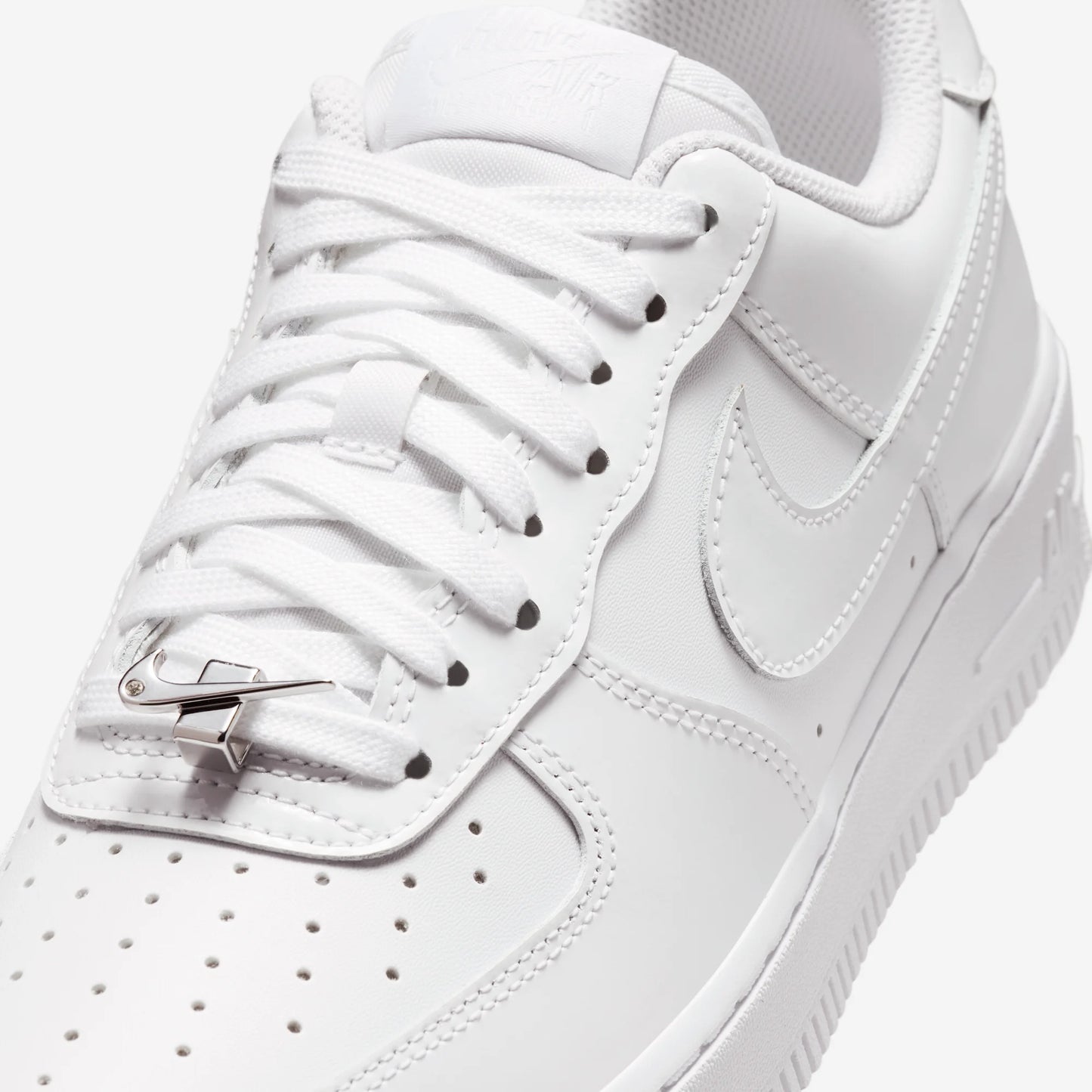 Nike Air Force 1 Low '07 Patent White (Women's)