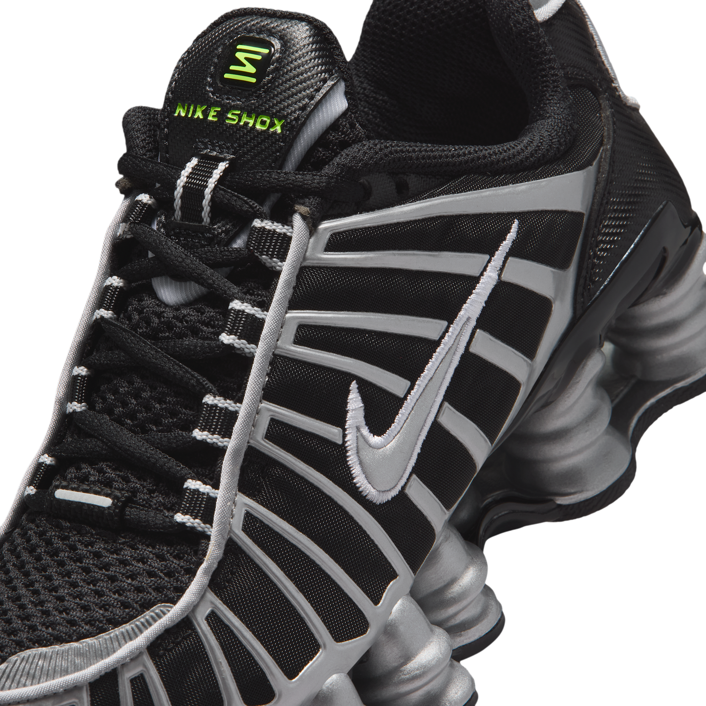 Nike Shox TL Black Volt Metallic Silver (GS)