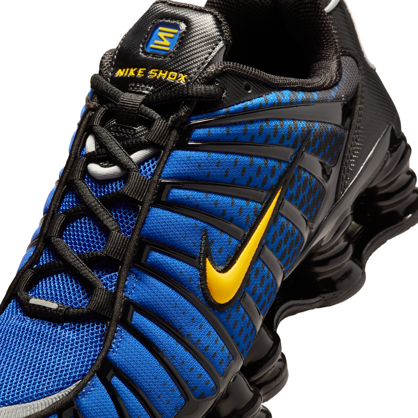 Nike Shox TL Black Lyon Blue Varsity Maize