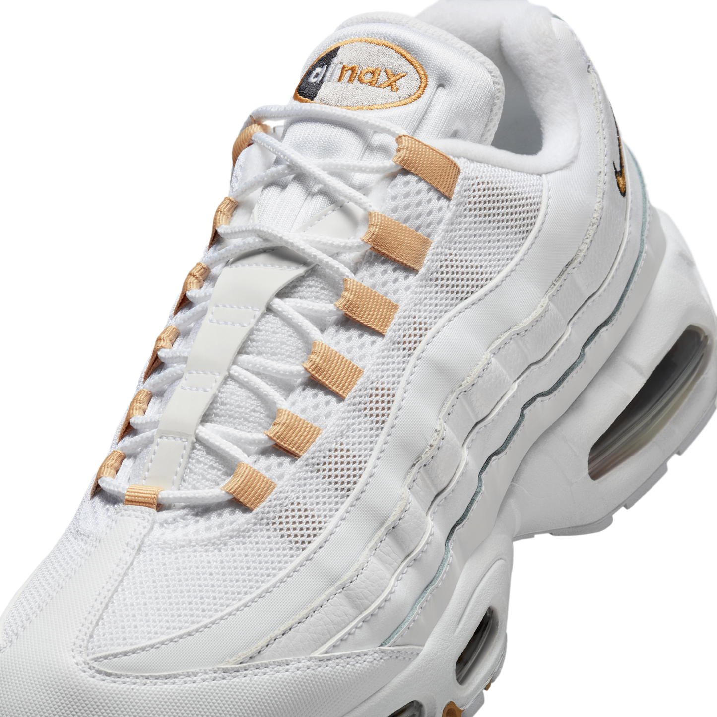 Nike Air Max 95 OG Big Bubble White Team Gold