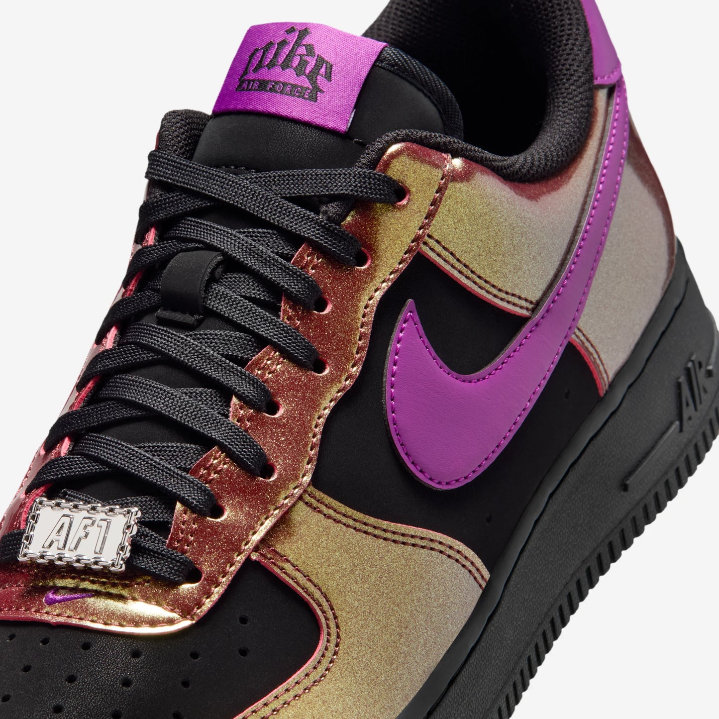Nike Air Force 1 Low '07 LV8 Glam Rock Black Bold Berry