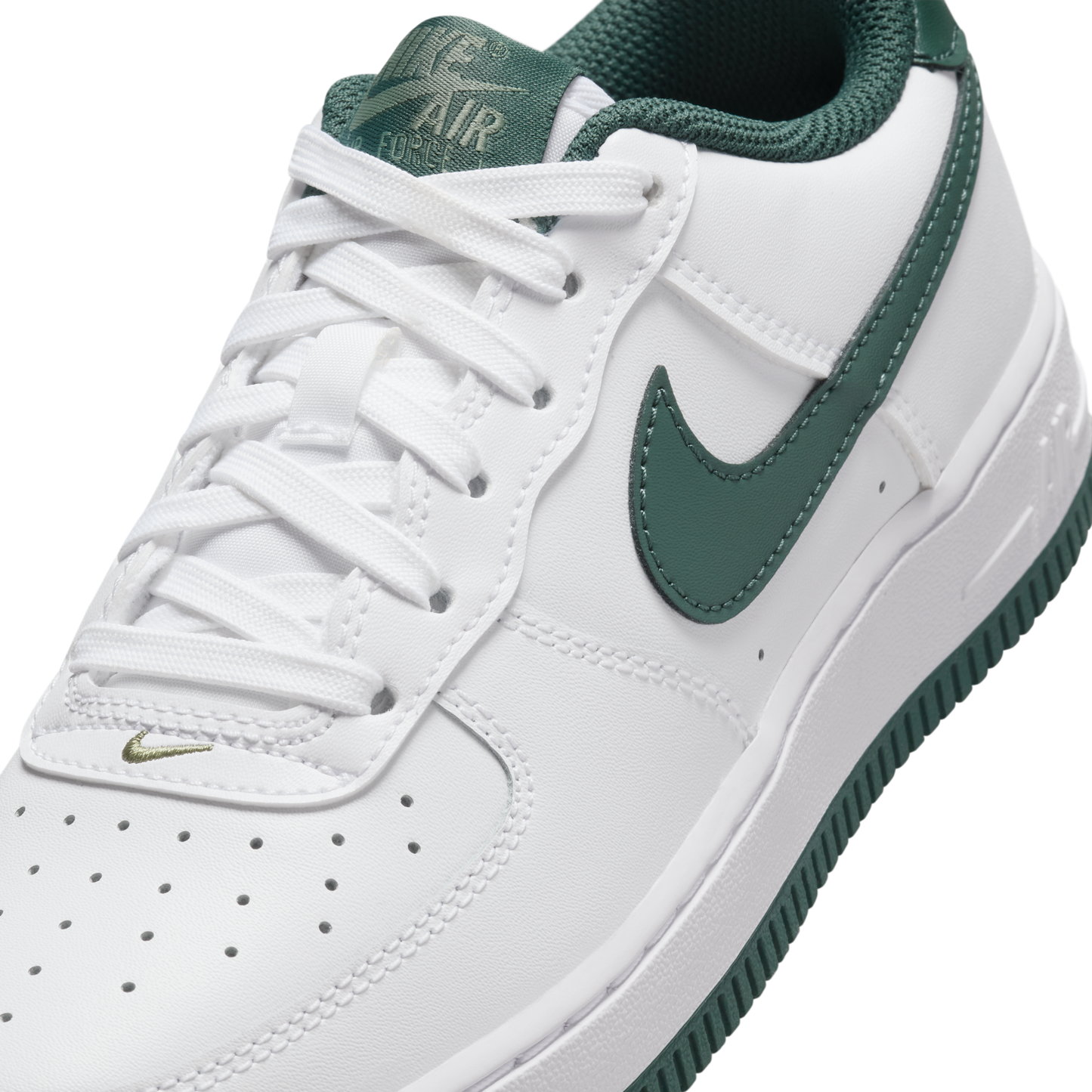 Nike Air Force 1 Low White Vintage Green (GS)