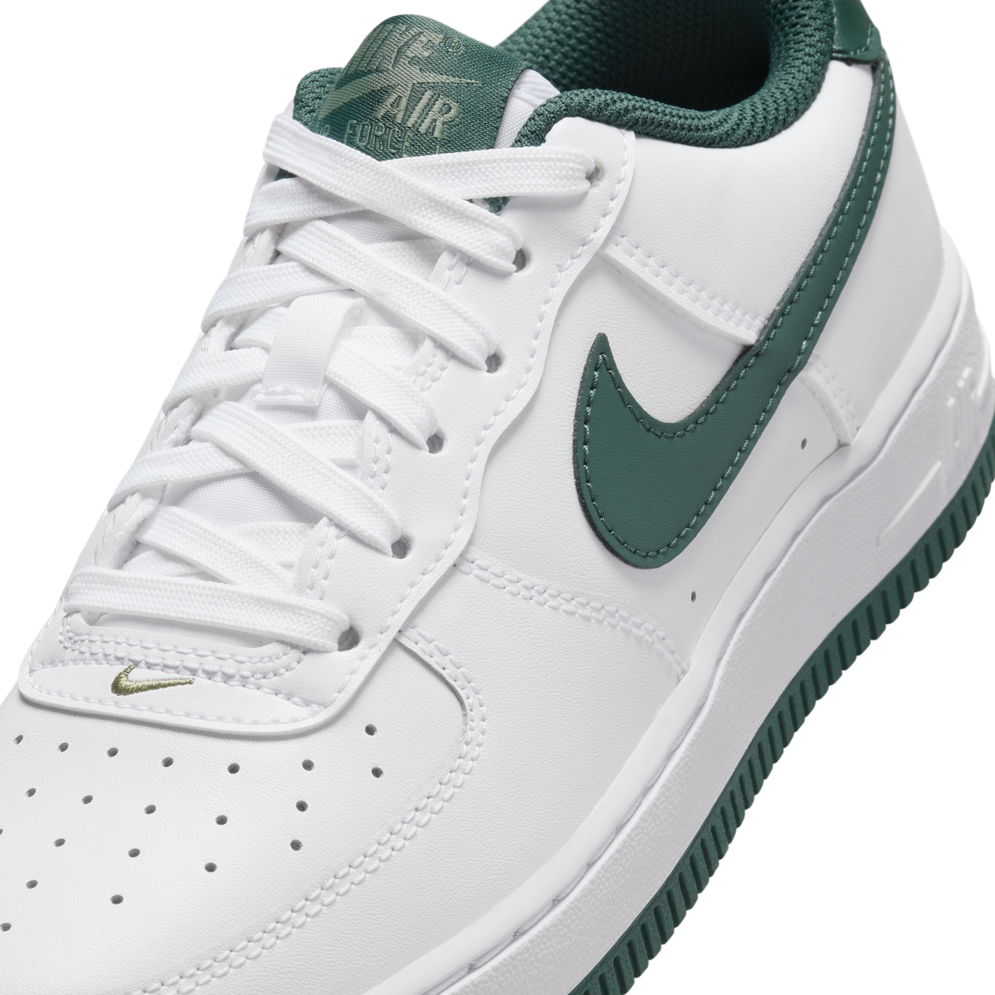 Nike Air Force 1 Low White Vintage Green (GS)