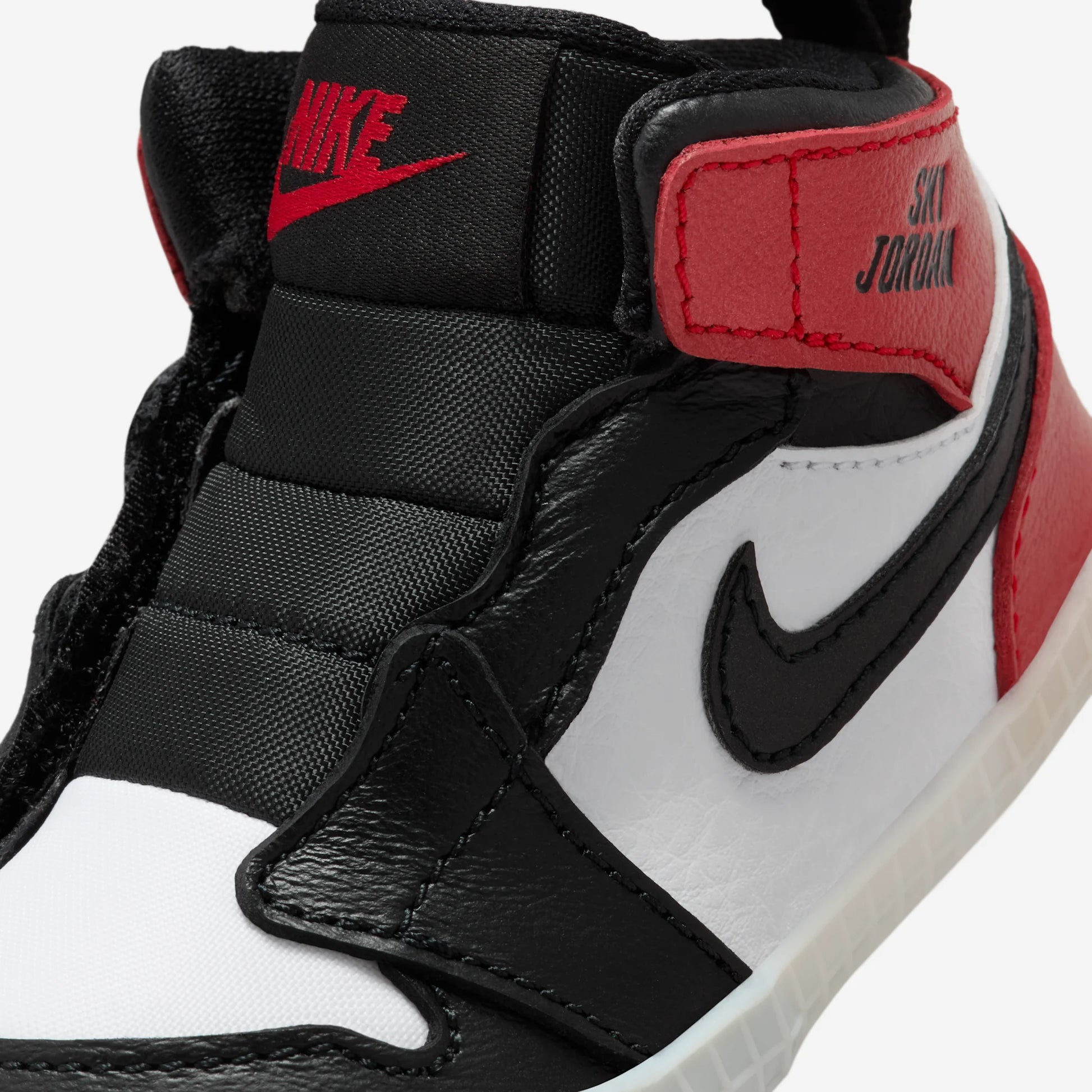 Jordan 1 Crib Bootie Black Toe Reimagined (I)