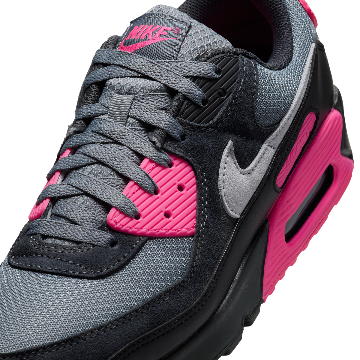 Nike Air Max 90 Wolf Grey Hyper Pink