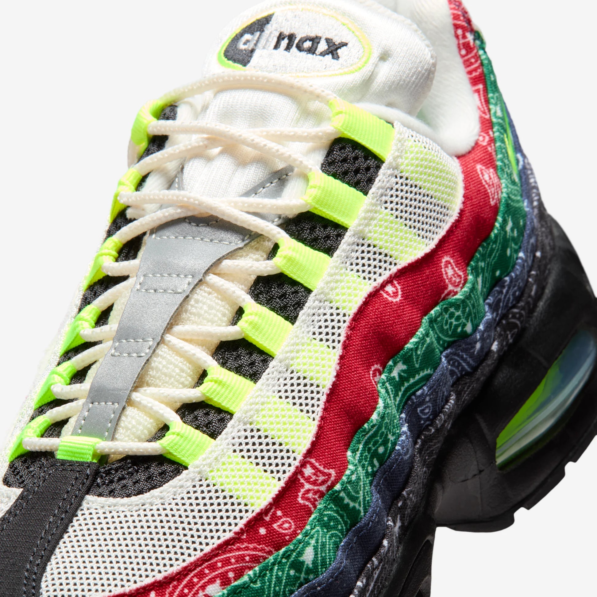 Nike Air Max 95 OG Big Bubble Neon Paisley Bandana