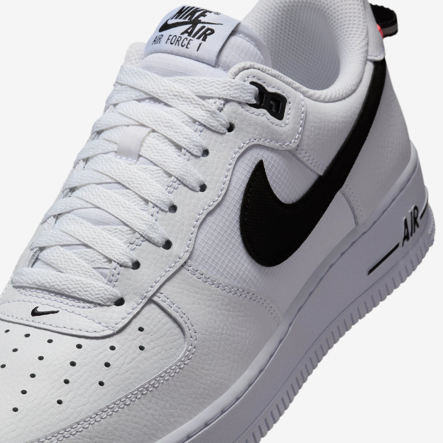 Nike Air Force 1 Low '07 LV8 White Black Bright Crimson