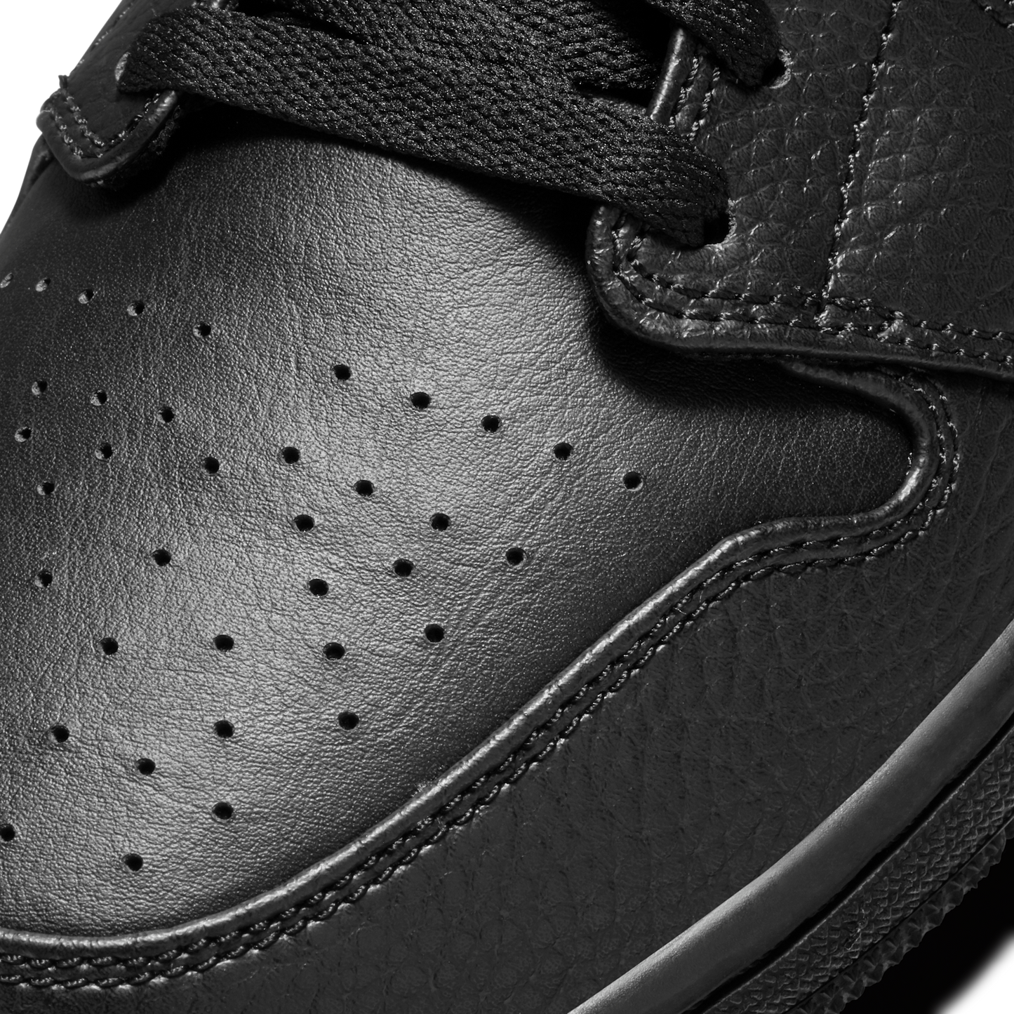 Jordan 1 Mid Triple Black