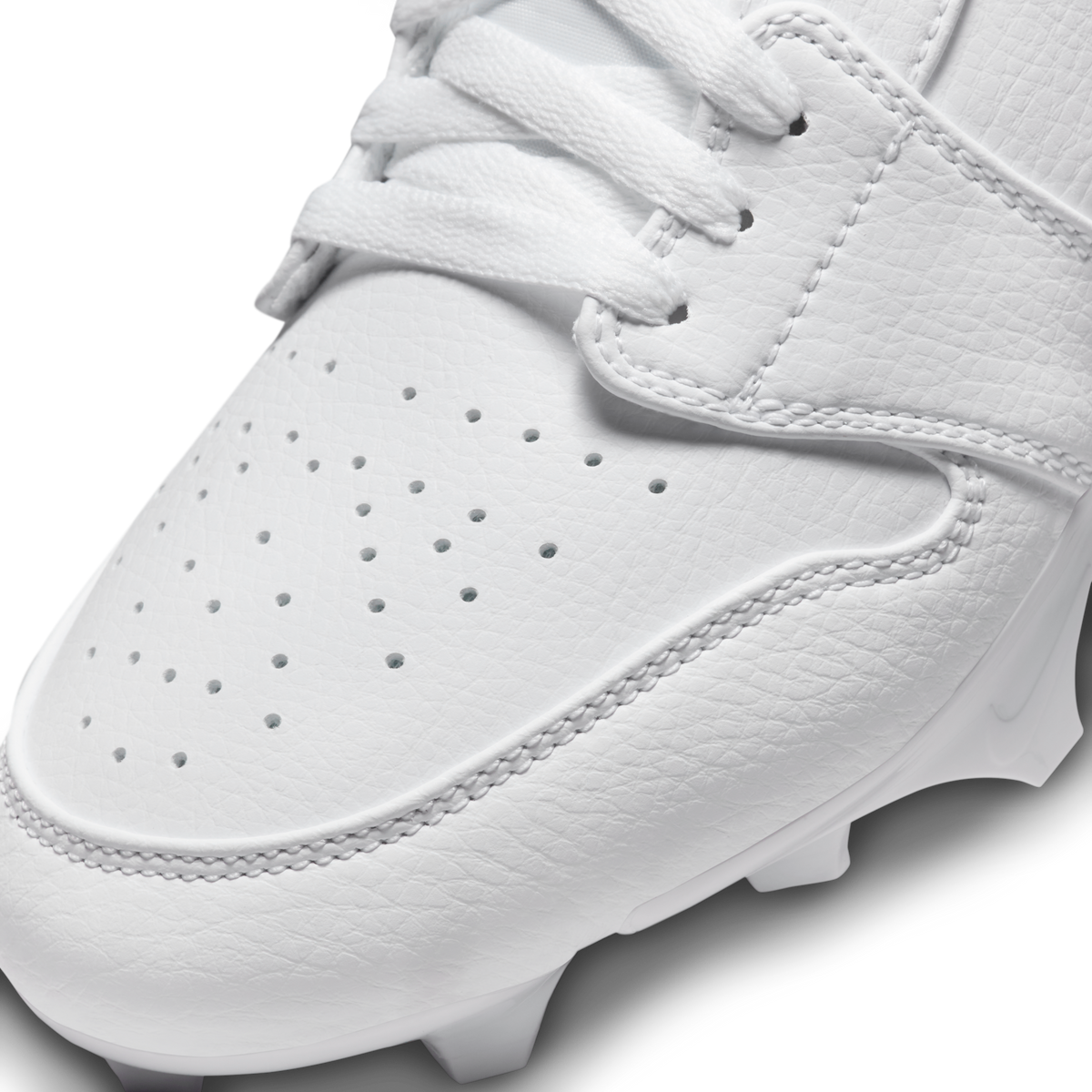 Jordan 1 Low TD Cleat White Grey Fog