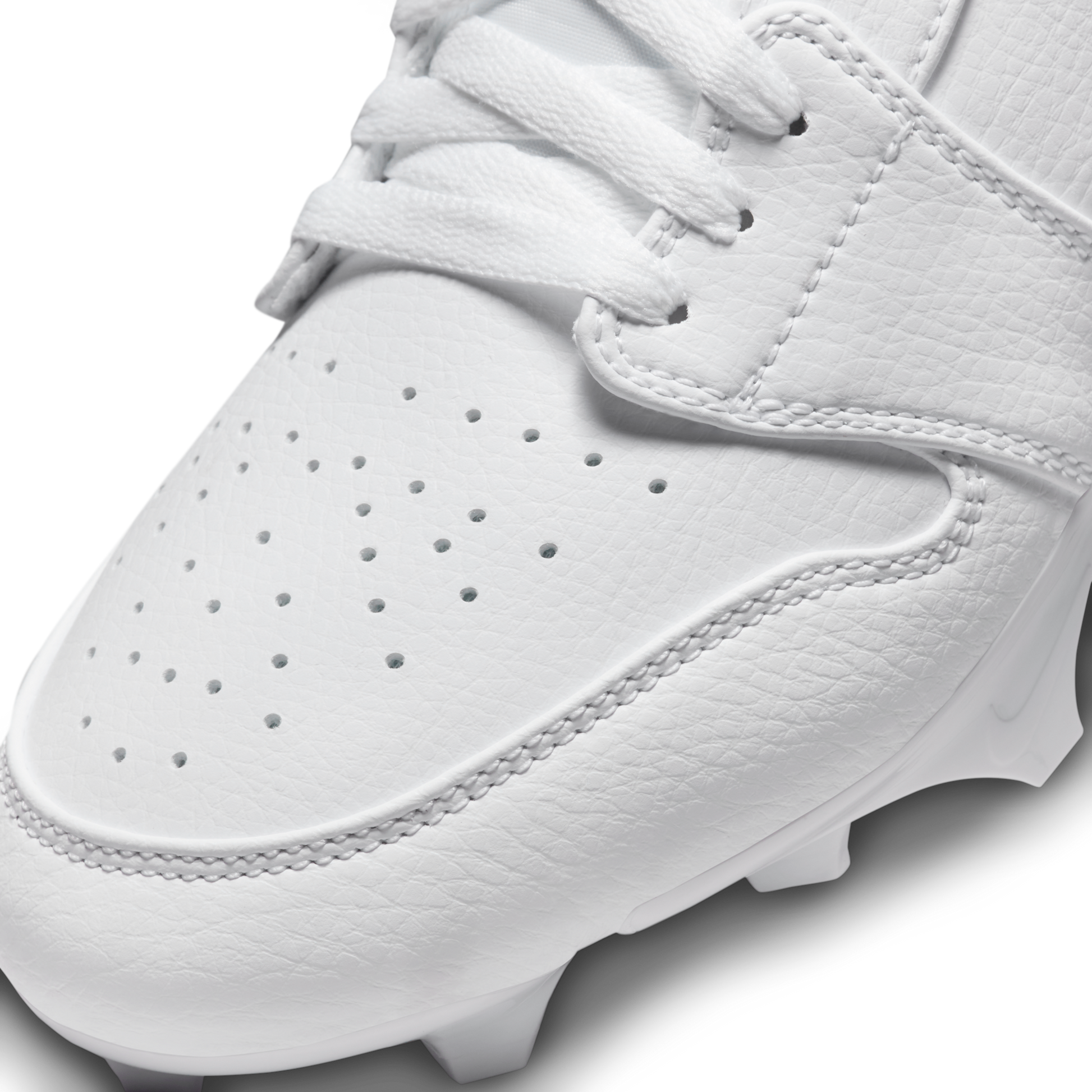 Jordan 1 Low TD Cleat White Grey Fog