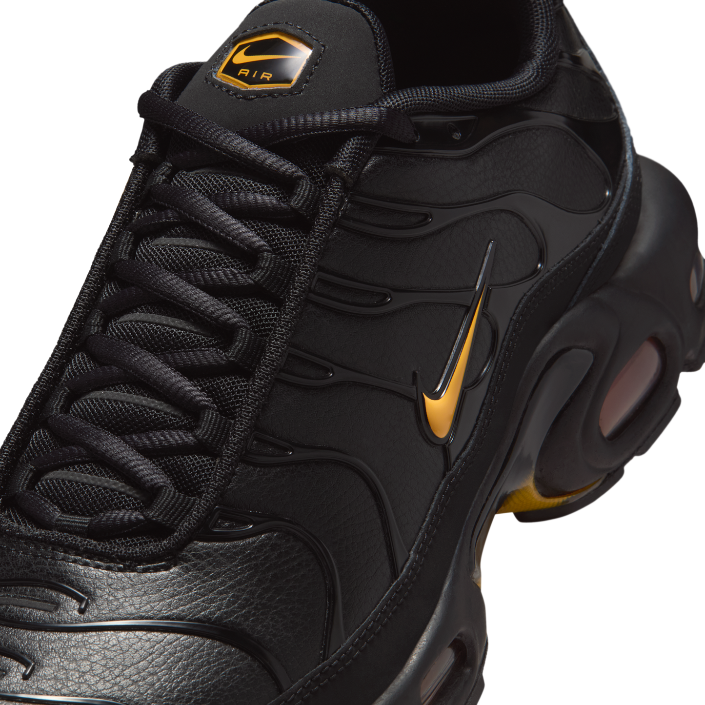 Nike Air Max Plus Premium Black Laser Orange