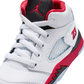 Jordan 5 Retro Fire Red Black Tongue (2025) (TD)