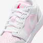 Jordan 1 Low Pink Foam Fire Red White (GS)