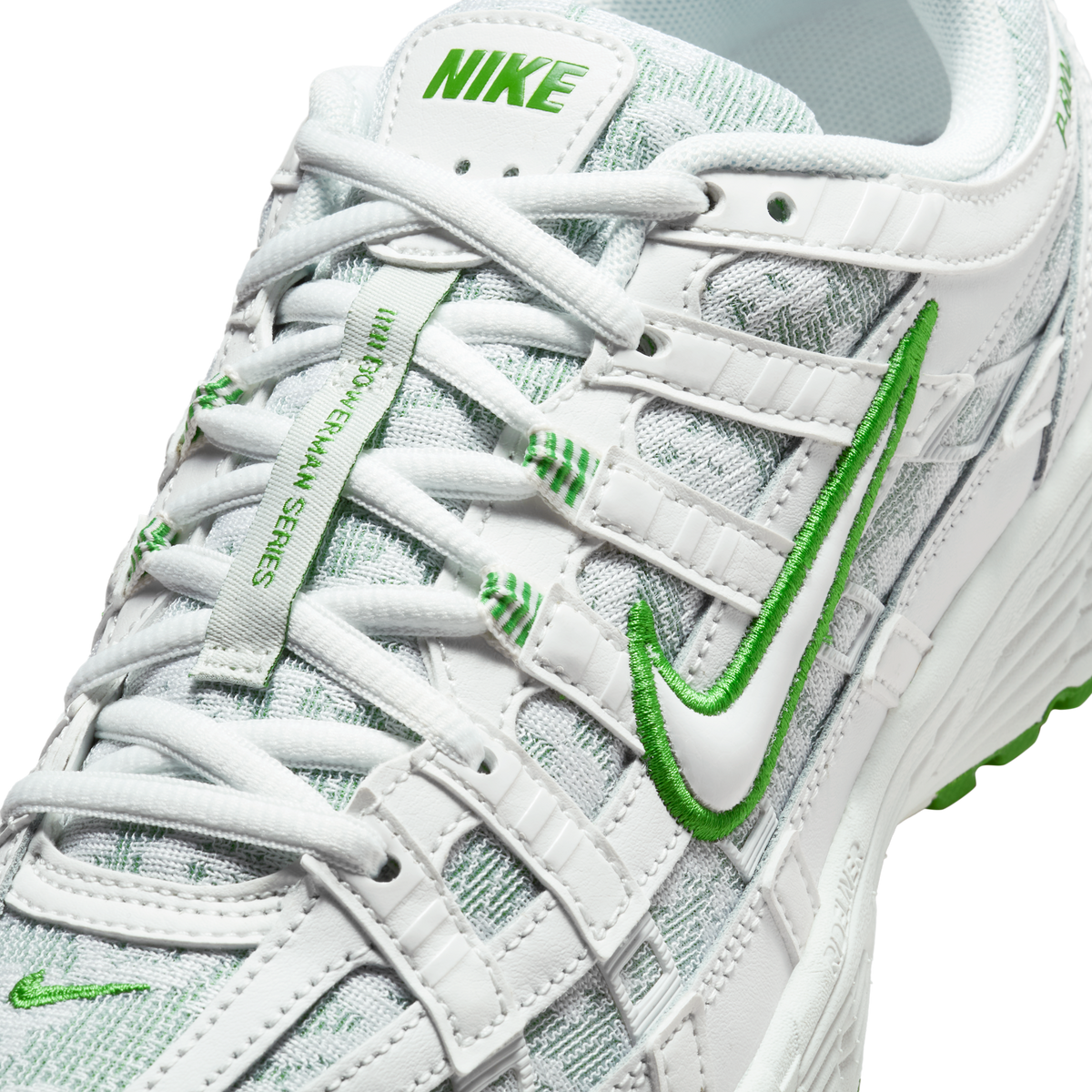 Nike P-6000 Summit White Kelly Green (Women's)