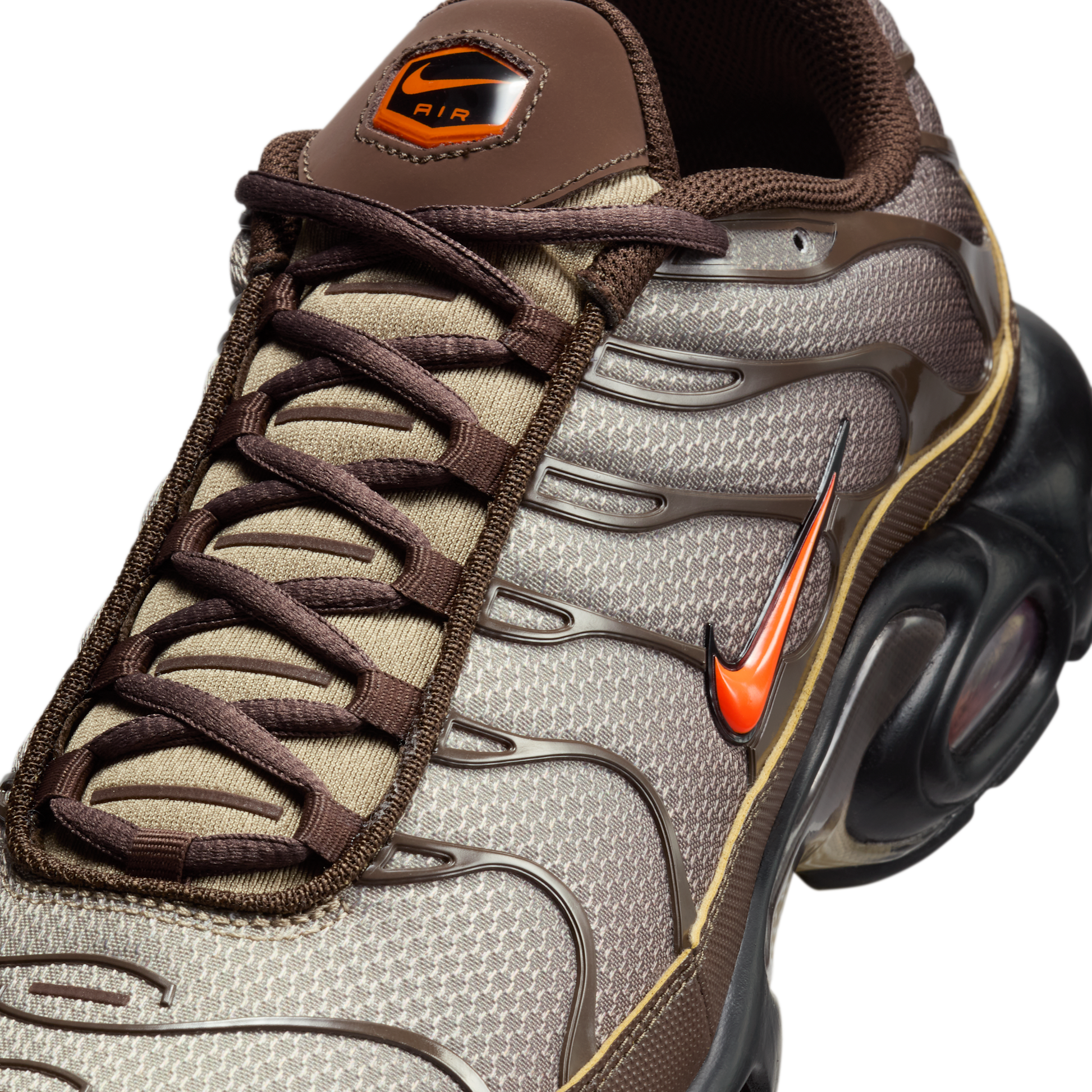 Nike Air Max Plus Baroque Brown Safety Orange