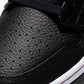 Jordan 1 Low Brushstroke Swoosh Black