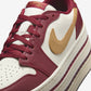 Jordan 1 Low Triple Stack Team Red Pale Ivory (Women's)