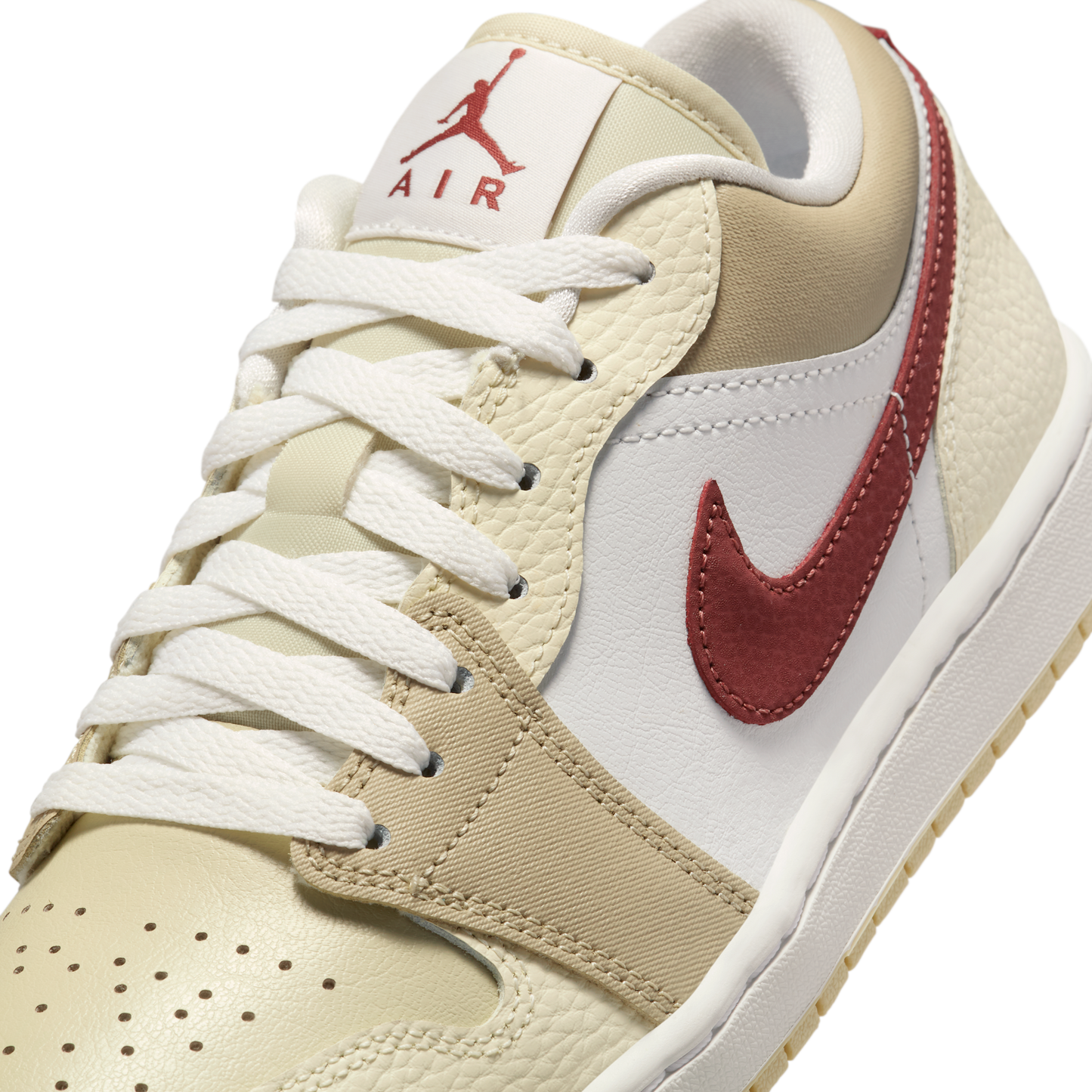 Jordan 1 Low SE Desert Khaki Red Sepia (Women's)