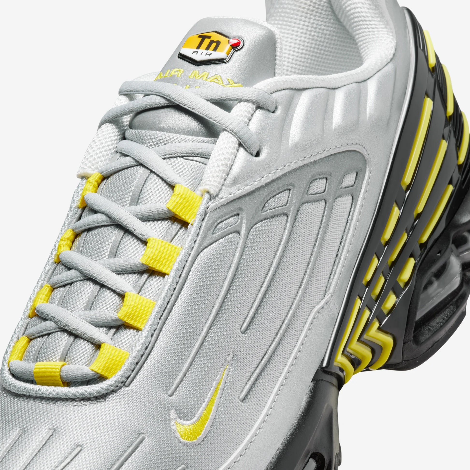 Nike Air Max Plus 3 Metallic Silver Opti Yellow