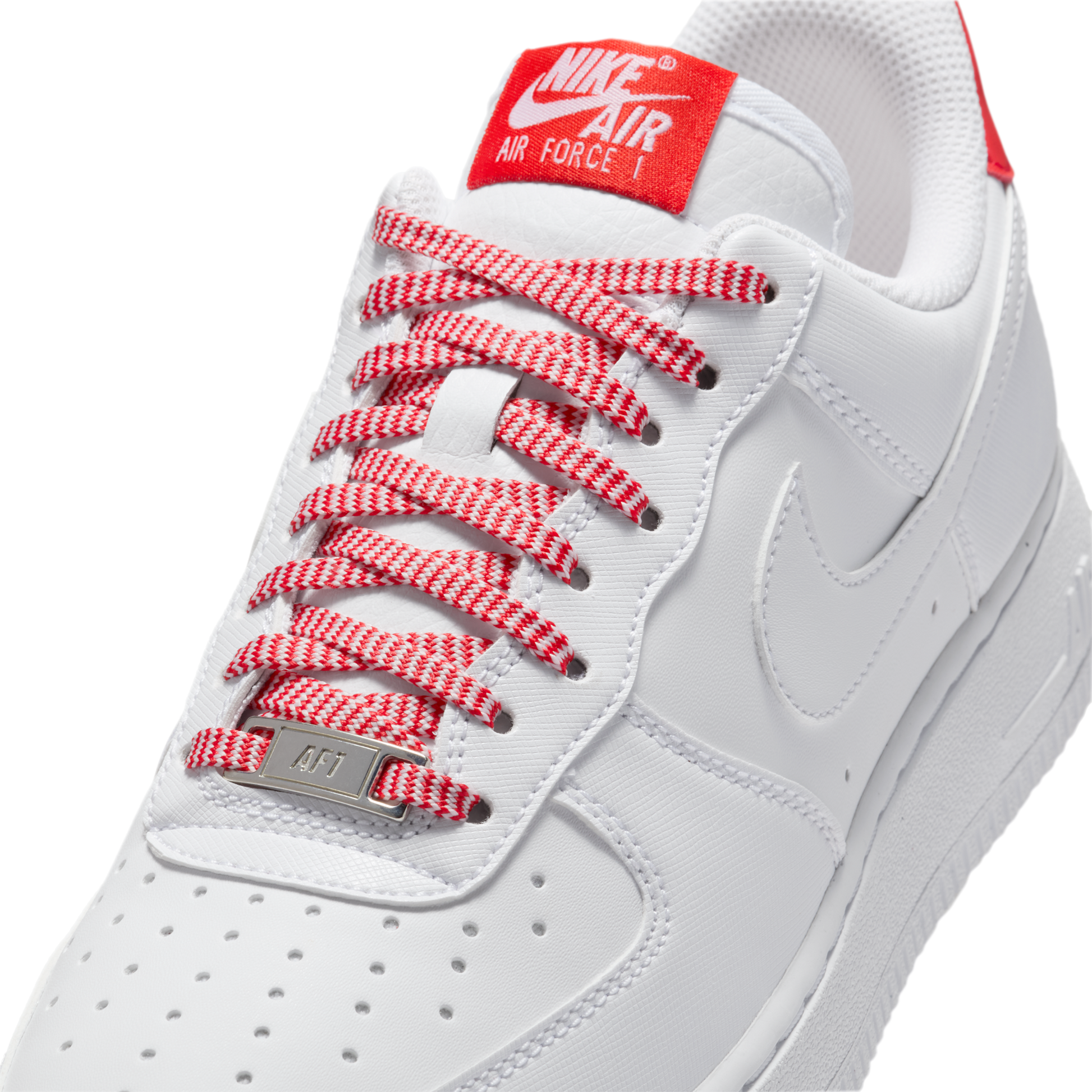 Nike Air Force 1 Low '07 White Pink Foam Metallic Silver Light Crimson (Women's)