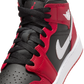 Jordan 1 Mid Gym Red Black White