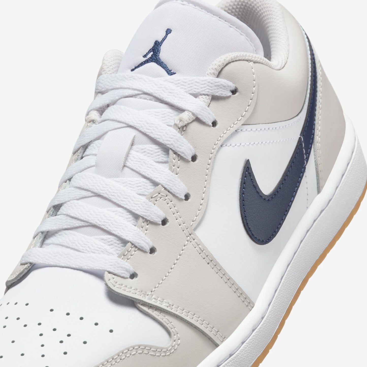 Jordan 1 Low Midnight Navy Neutral Grey